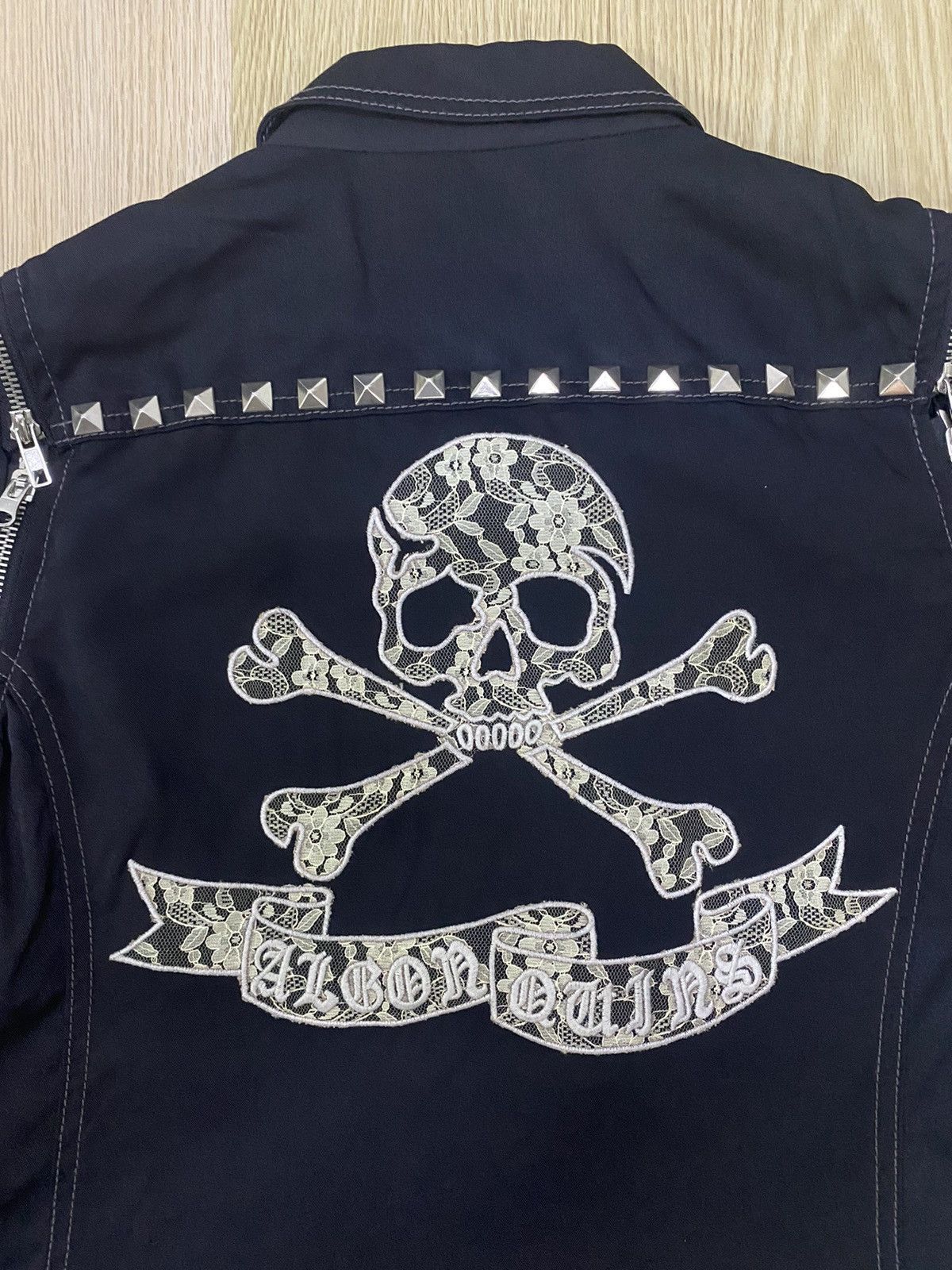 Japanese Brand × Seditionaries Algonquins mesh skull logo punk jacket Size M / US 6-8 / IT 42-44 - 8 Thumbnail