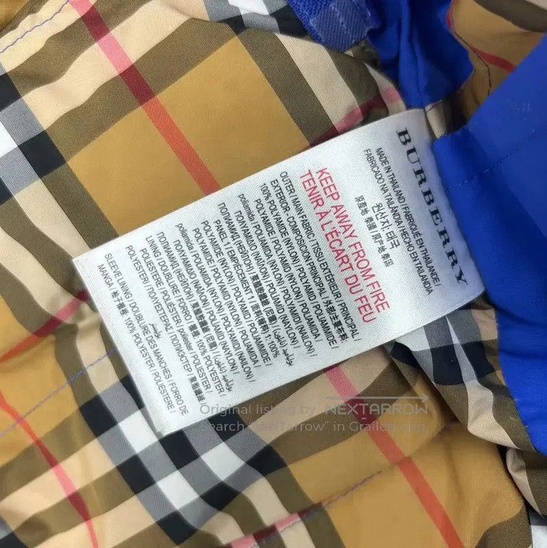 Burberry Burberry Blue Women's Winter Puffer Jacket. Size S / US 4 / IT 40 - 6 Thumbnail