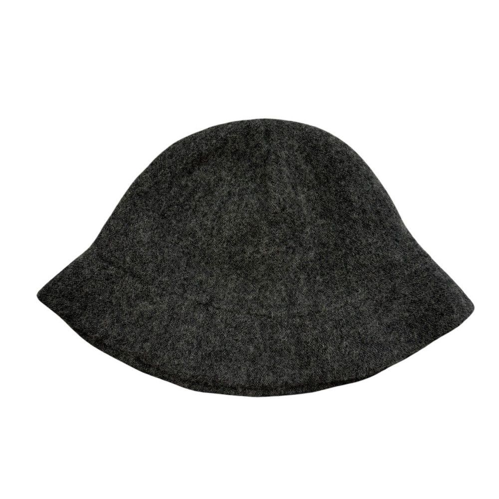 Other Appleseed's Grey Wool Bucket Hat Size ONE SIZE - 4 Thumbnail