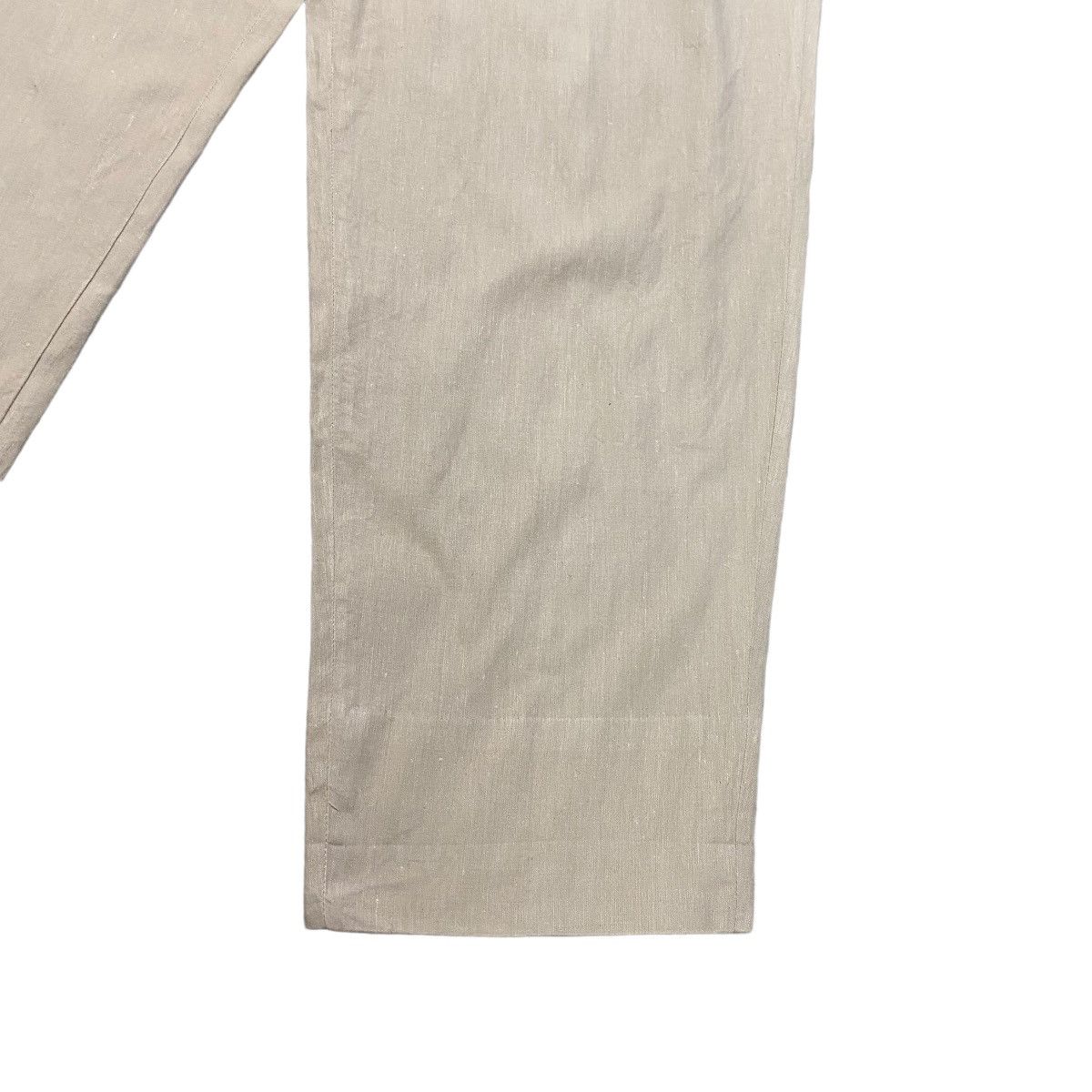 Comme des Garcons Homme AD1989 Comme Des Garcons Homme Linen Baggy Pants Size US 28 / EU 44 - 8 Thumbnail