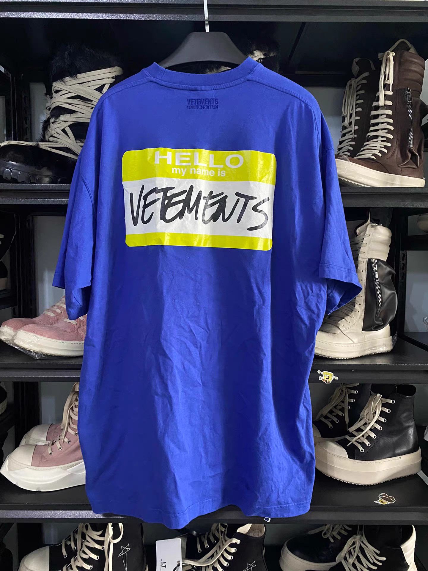 Vetements Vetements signature print T-shirt Size US XS / EU 42 / 0 - 2 Thumbnail
