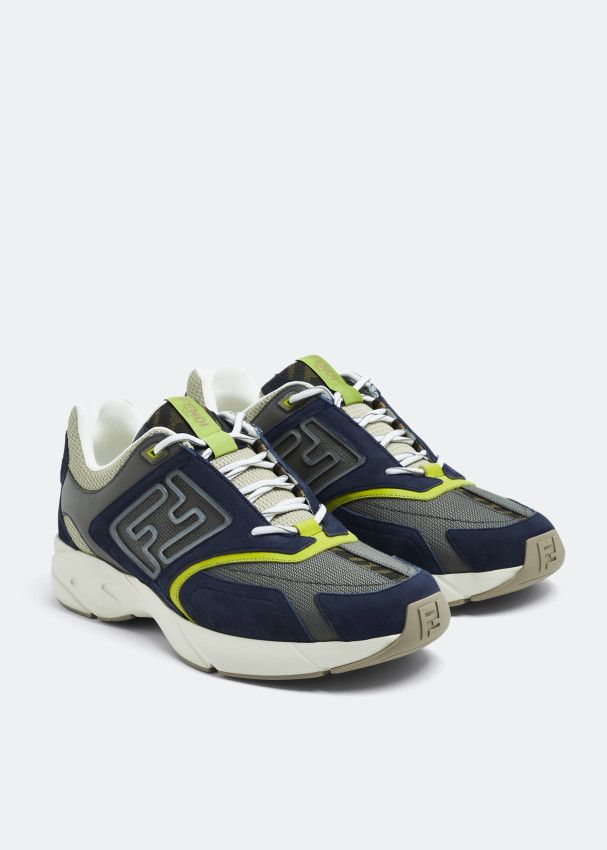 Fendi o1loc1c0824 Sneakers in Blue Size US 12 / EU 45 - 4 Thumbnail