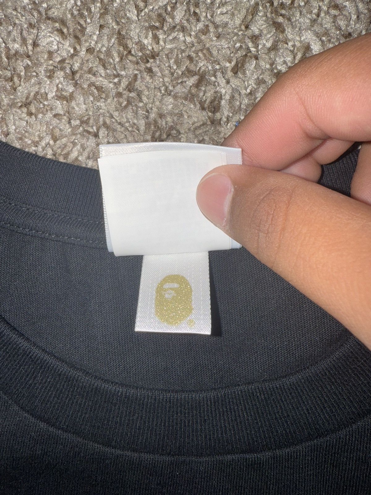 Bape Bape “A Rising Bape” Black tee Size US XL / EU 56 / 4 - 4 Thumbnail