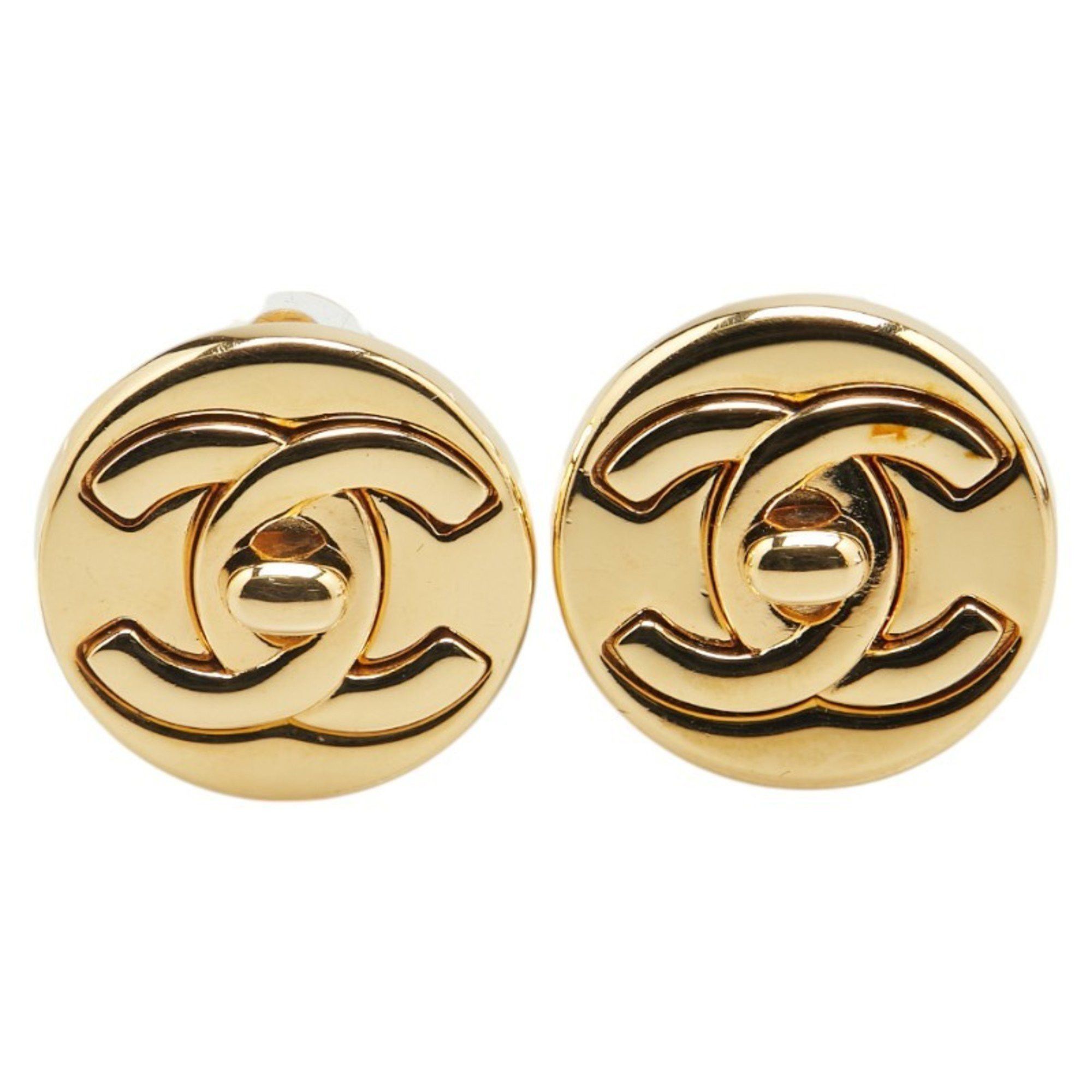 Chanel Chanel Coco Mark earring Size ONE SIZE - 1 Thumbnail