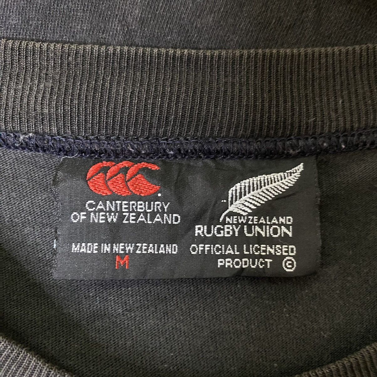 Canterbury of New Zealand × Vintage Vintage 1990s Canterbury of New Zealand All Blacks T Shirt Size US L / EU 52-54 / 3 - 3 Thumbnail