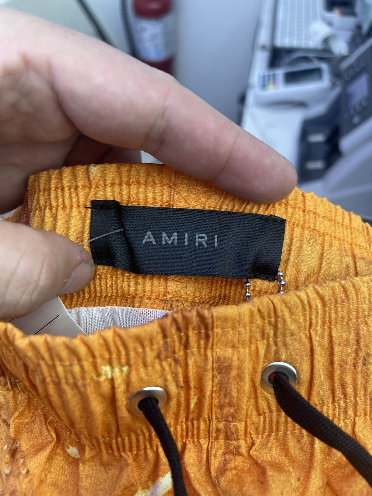 Amiri Amiri military specs swimtrunk (orange) Size US 28 / EU 44 - 3 Thumbnail