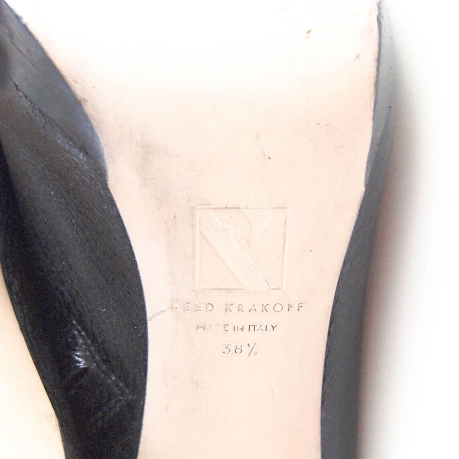 Other Reed Krakoff Booties Black Leather Womens US 8.5 EU 38.5 Size US 8.5 / IT 38.5 - 11 Thumbnail