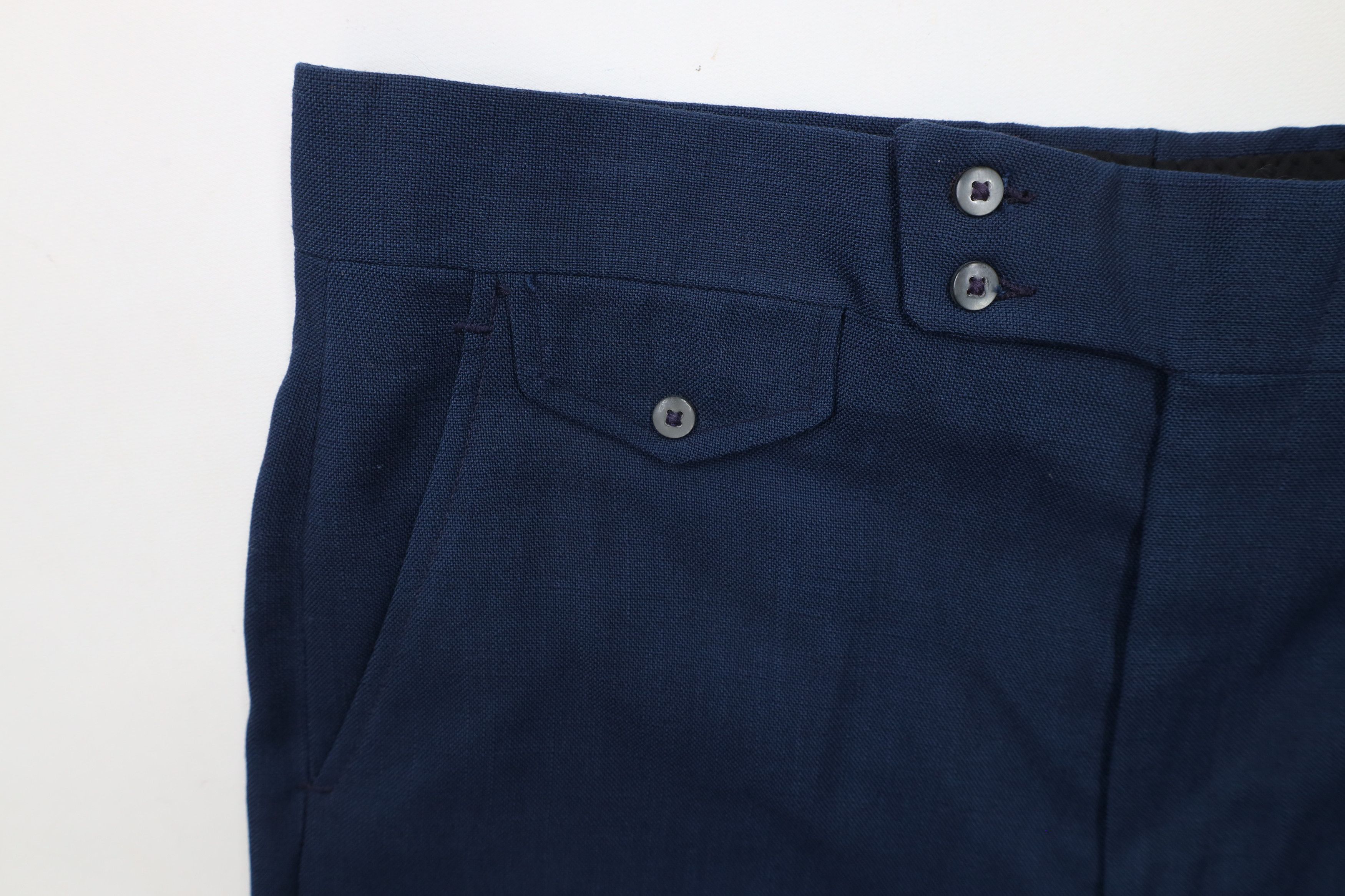 Vintage Vintage 70s Streetwear Knit Bell Bottoms Chino Pants USA Size US 34 / EU 50 - 5 Thumbnail