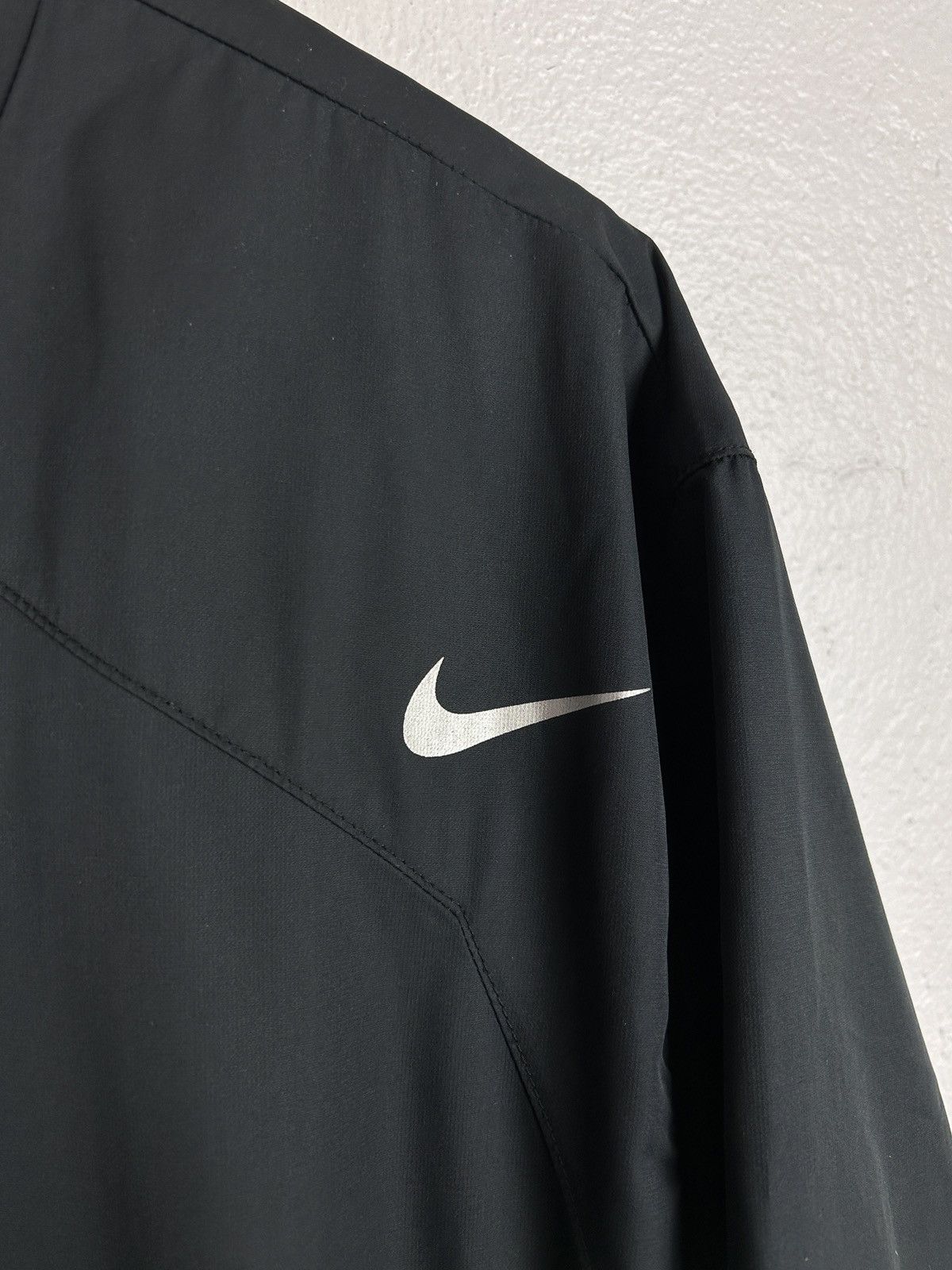 Nike 00s Vintage Nike Tech Nylon Fleece Outdoor Windbreaker Size US XL / EU 56 / 4 - 3 Thumbnail