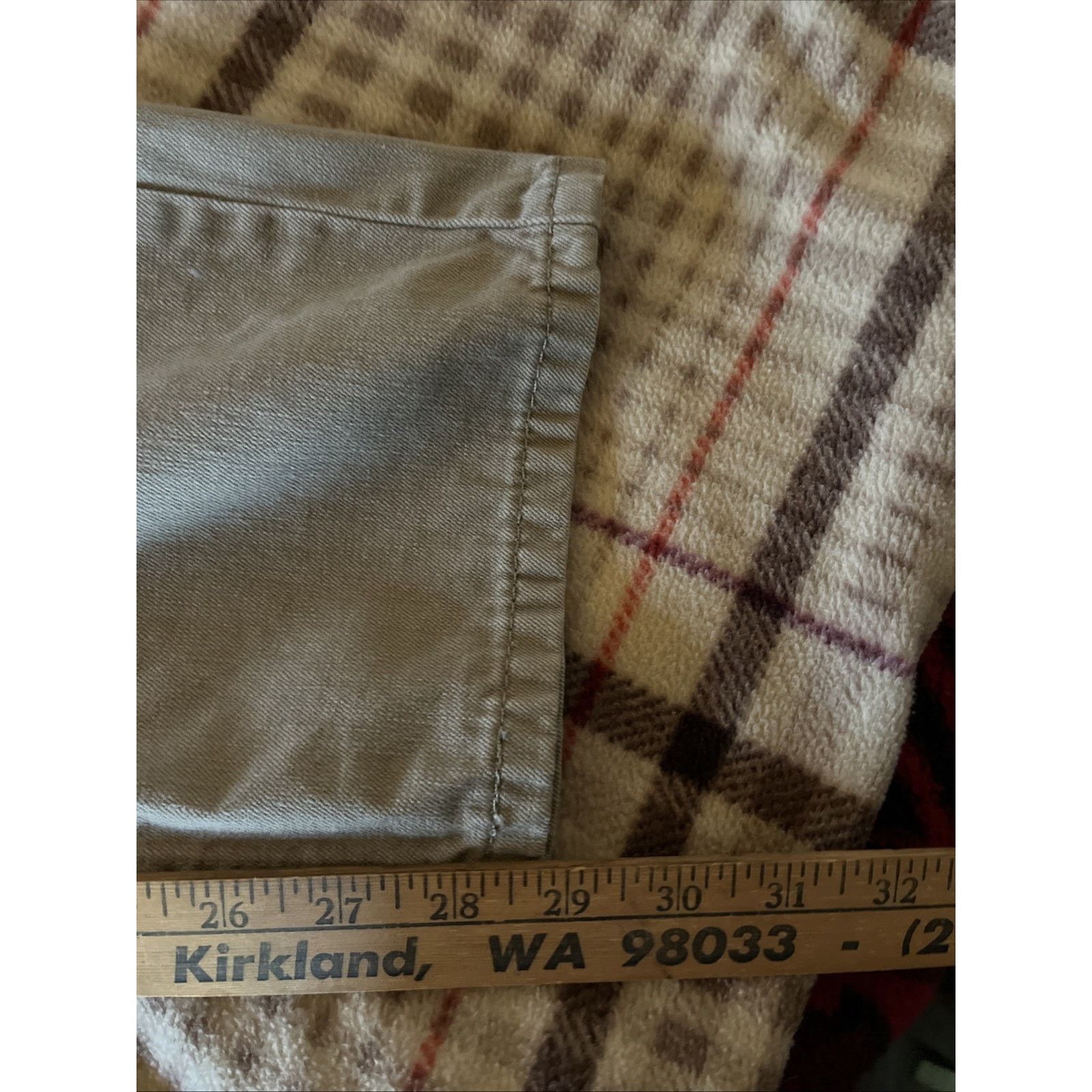 Levi's Levi Men's 559 Relaxed Straight Khaki Pants 32x29 White Tab Size US 32 / EU 48 - 8 Thumbnail
