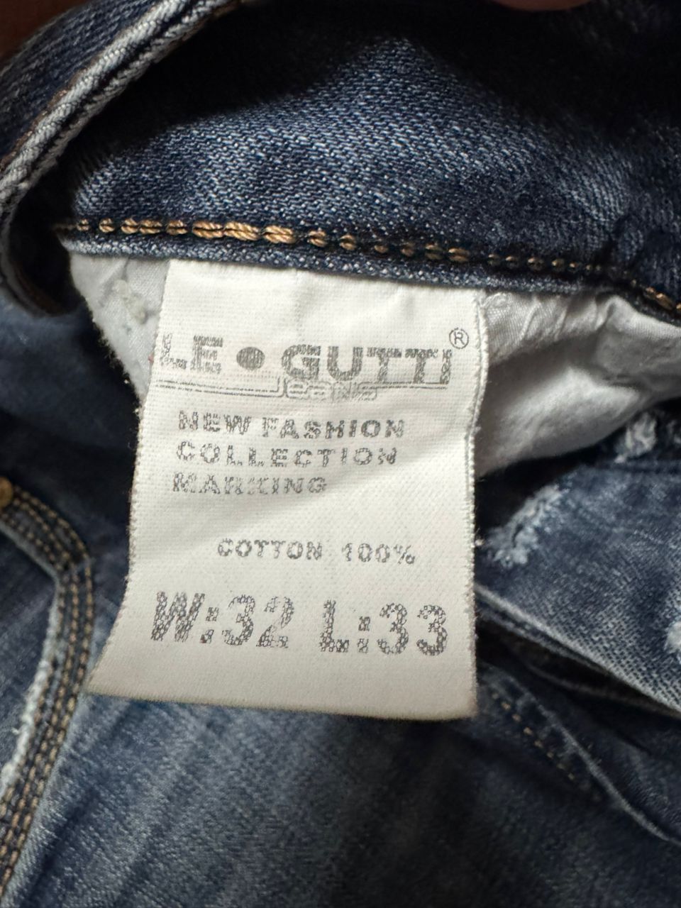 GOSTAR DE FUGA SICK Vintage LeoGutti Mudwash Distressed Bullet Style Insane Size US 32 / EU 48 - 14 Thumbnail