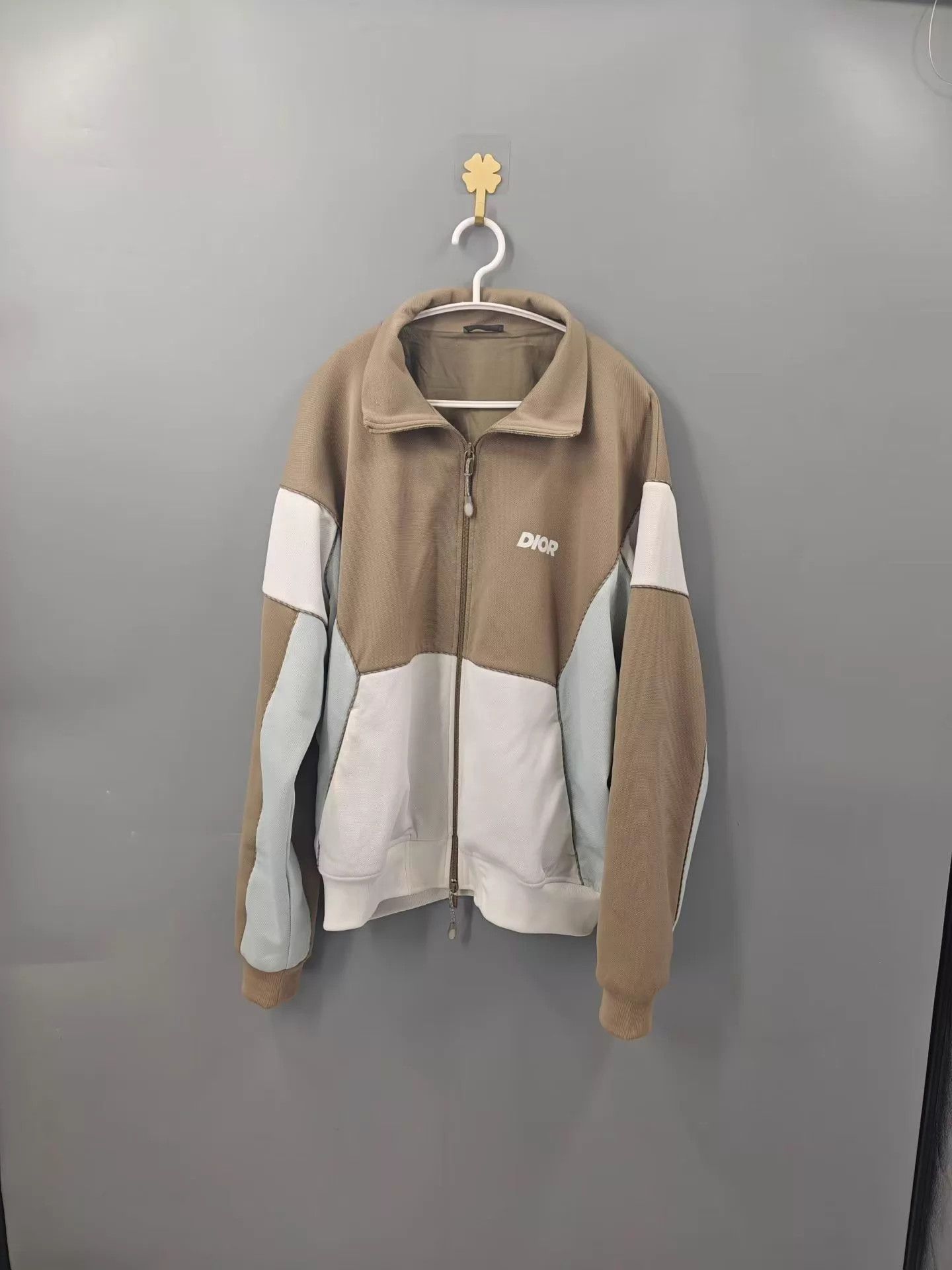 Dior Dior Khaki Logo Paneled Jacket L Size US L / EU 52-54 / 3 - 1 Thumbnail