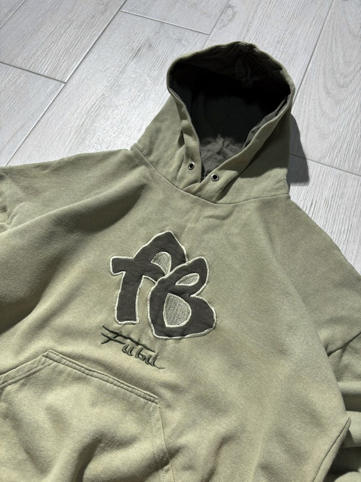 Fubu Vintage Y2K Fubu Hoodie Baggy Hip Hop Tupac Karl Kani Retro Size S / US 4 / IT 40 - 3 Thumbnail