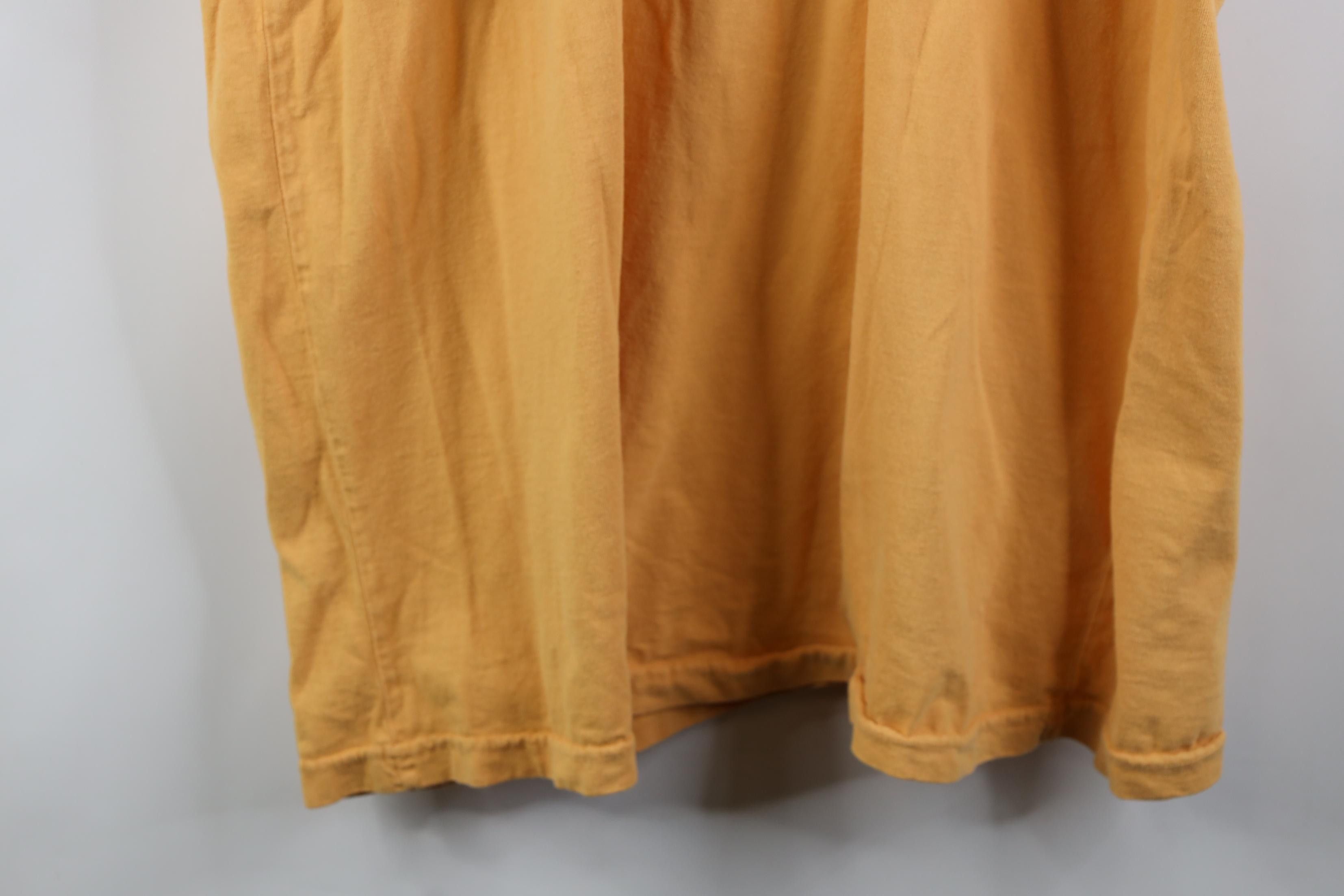 Vintage Vintage 90s Streetwear Script Canada T-Shirt Orange Size US XL / EU 56 / 4 - 14 Thumbnail