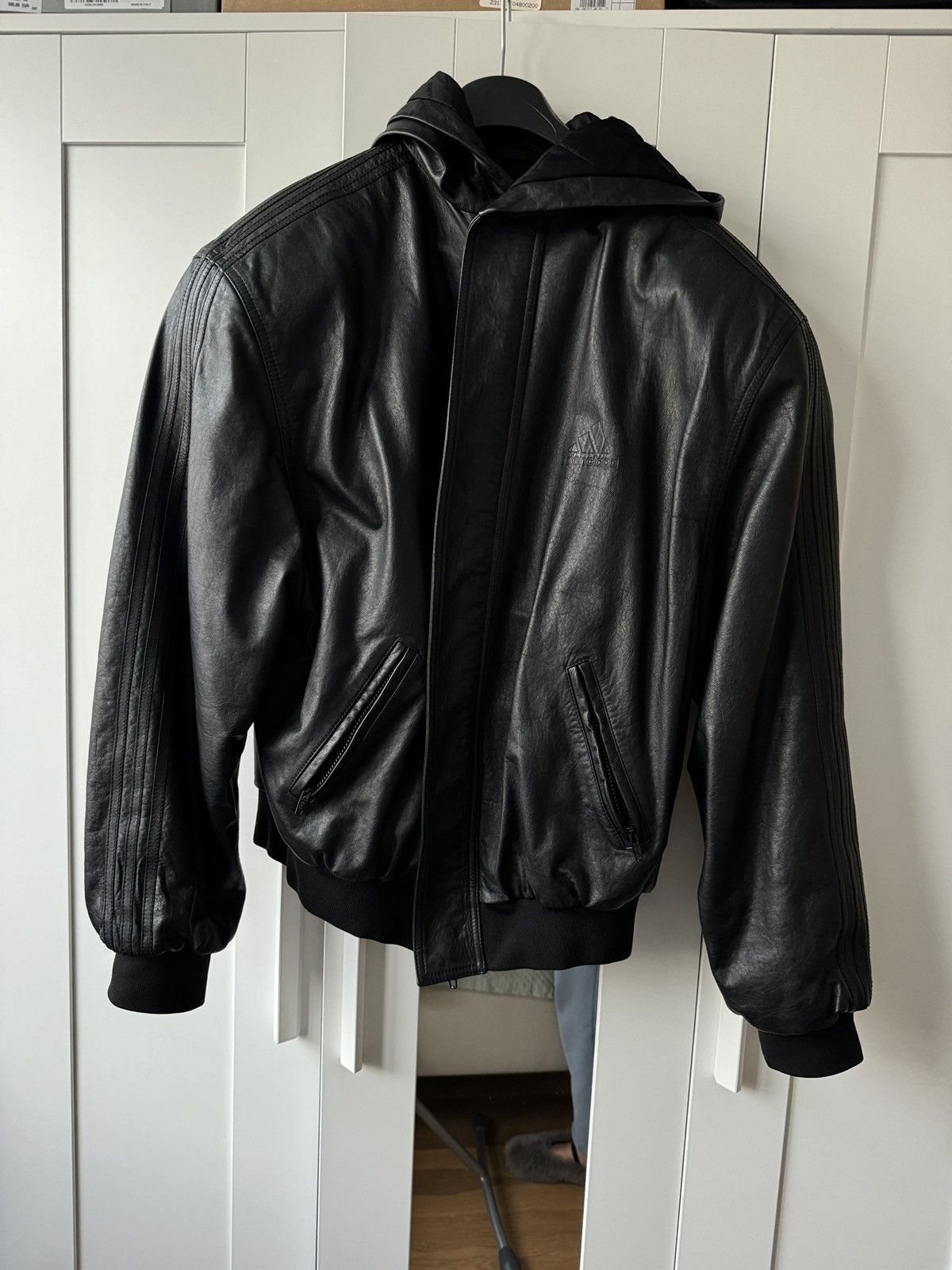 Adidas × Balenciaga Leather bomber Balenciaga X Adidas Size US M / EU 48-50 / 2 - 4 Thumbnail