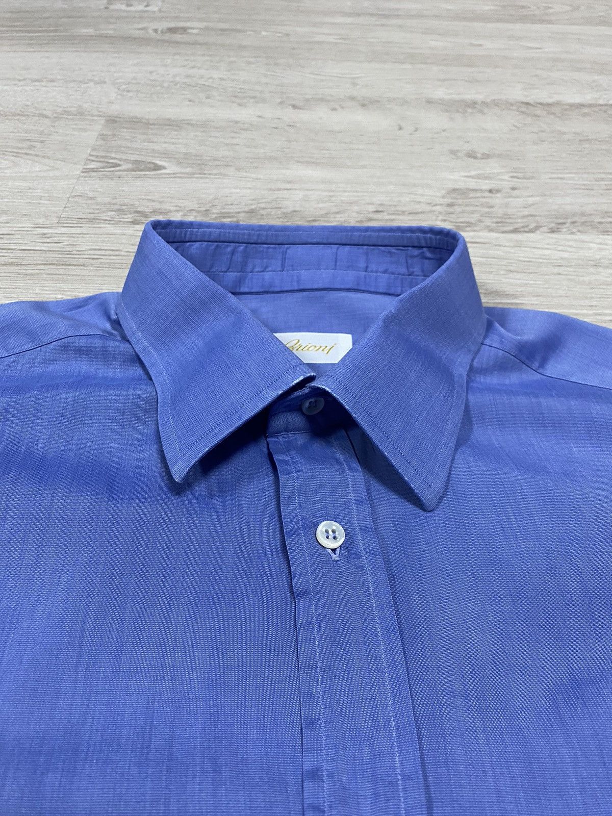 Brioni Vintage BRIONI Luxury Shirt Button ups Size XL Size US XL / EU 56 / 4 - 3 Thumbnail