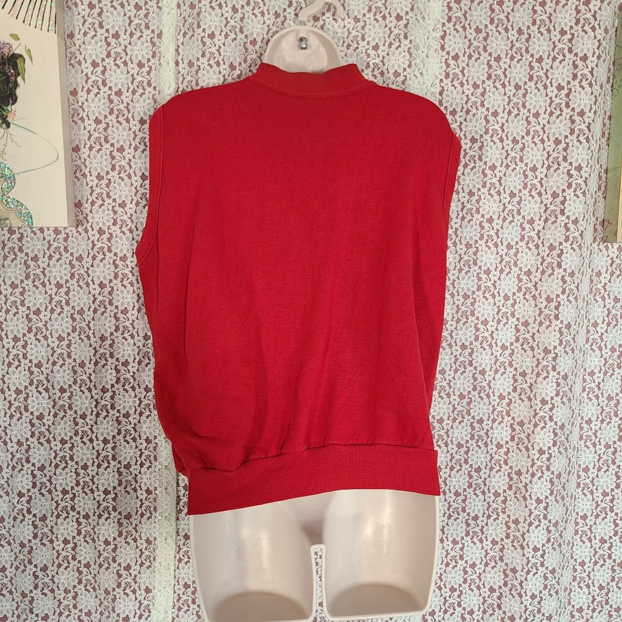 Vintage Vintage 90s Jersey sweater vest size medium Size M / US 6-8 / IT 42-44 - 6 Thumbnail