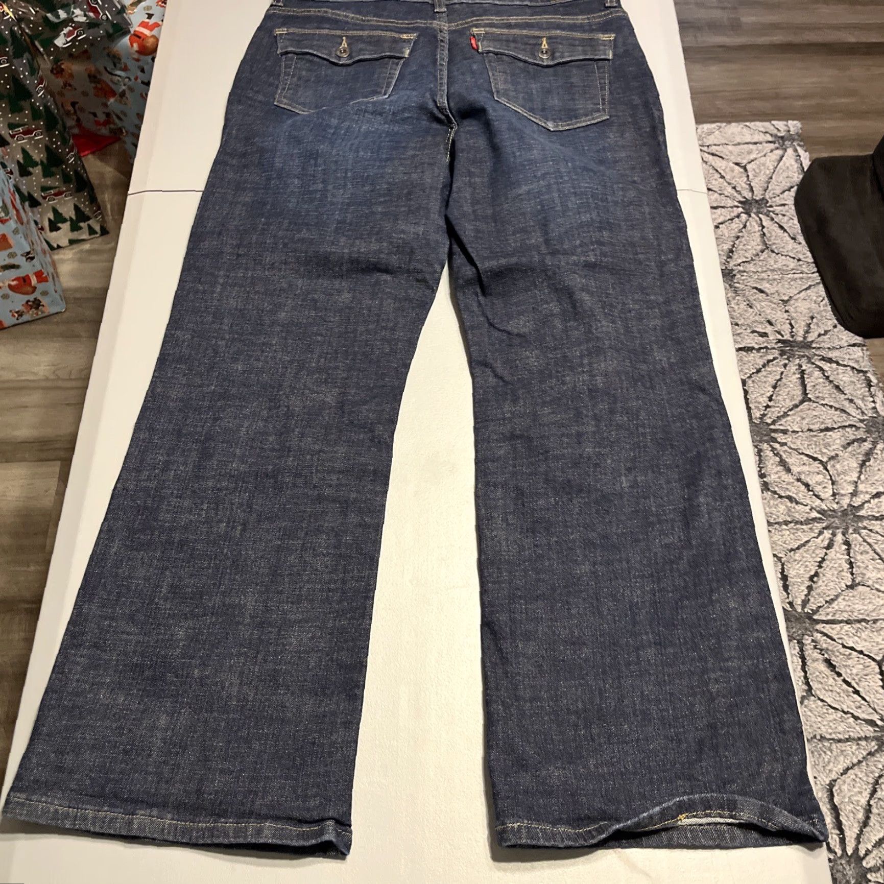 Levi's Levi's Jeans Women 512 Perfectly Slimming Bootcut Blue Size 14 Short Regular 29in Inseam Distinctive Logo Size 36" / US 14 / IT 50 - 6 Thumbnail