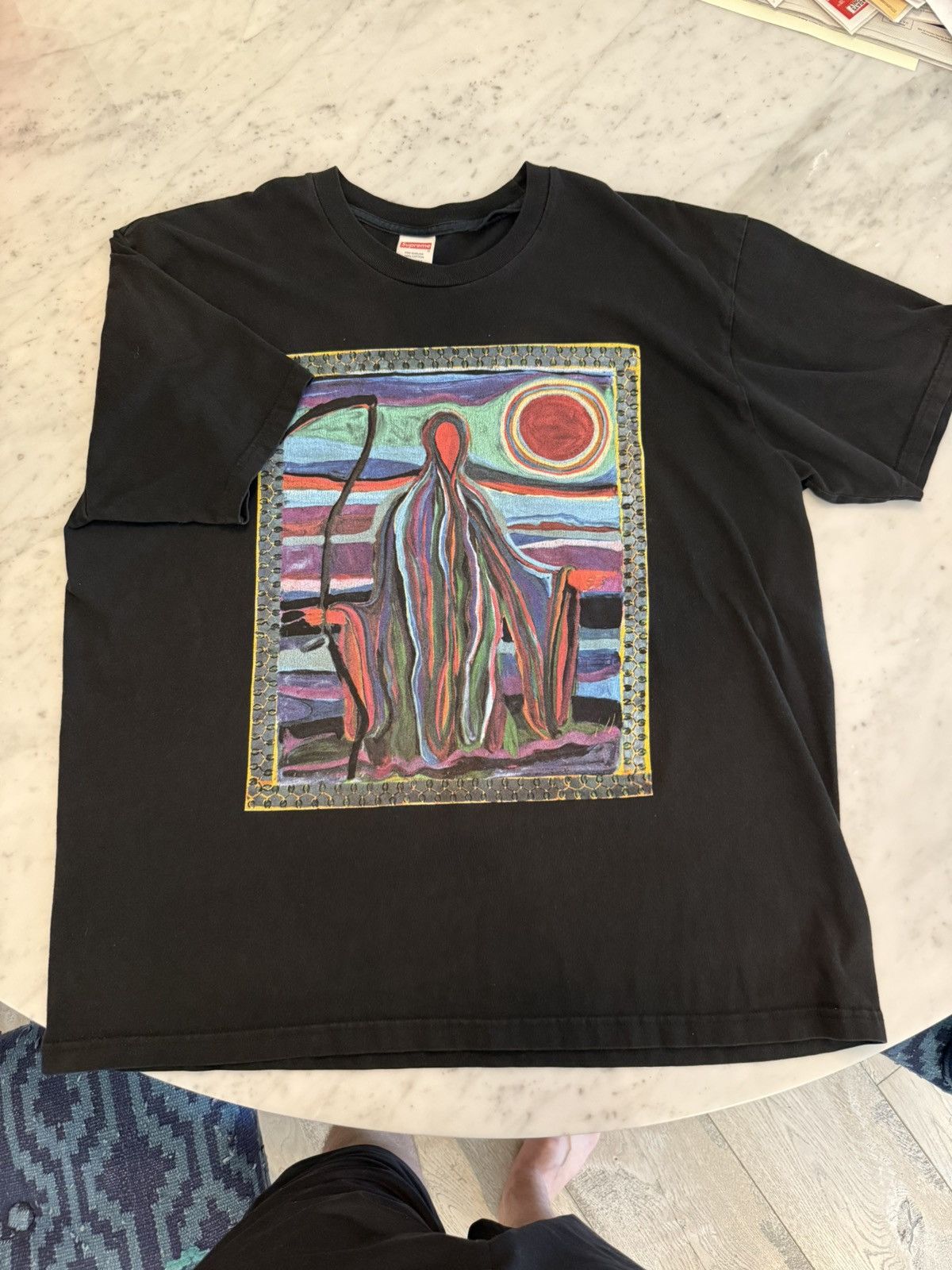 Supreme Supreme tee “Reaper” Size US XL / EU 56 / 4 - 1 Thumbnail