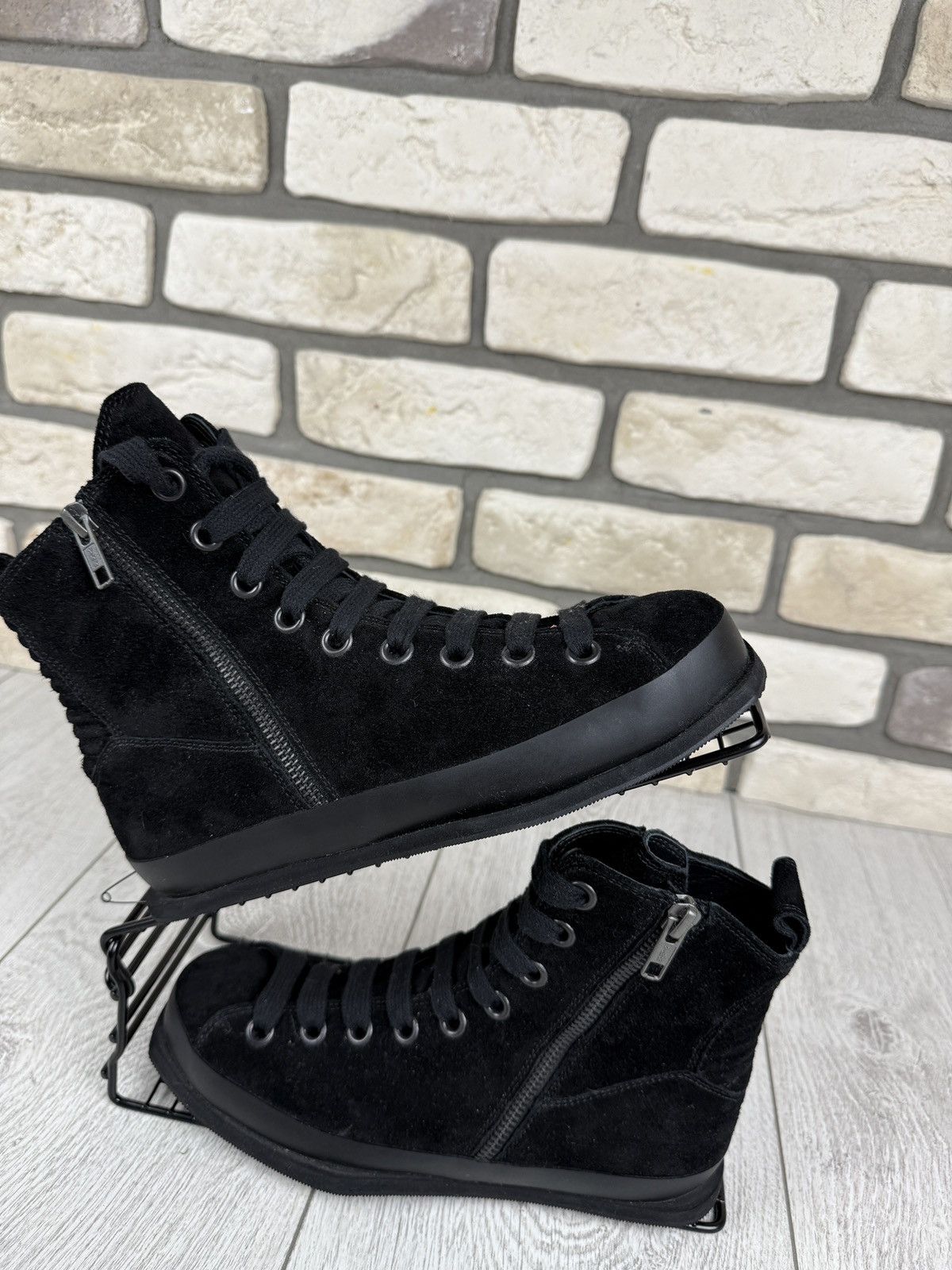 Ann Demeulemeester × Designer Very rare Ann Demeulemeester hi-top shoes boots sneakers Size US 5 / IT 35 - 4 Thumbnail