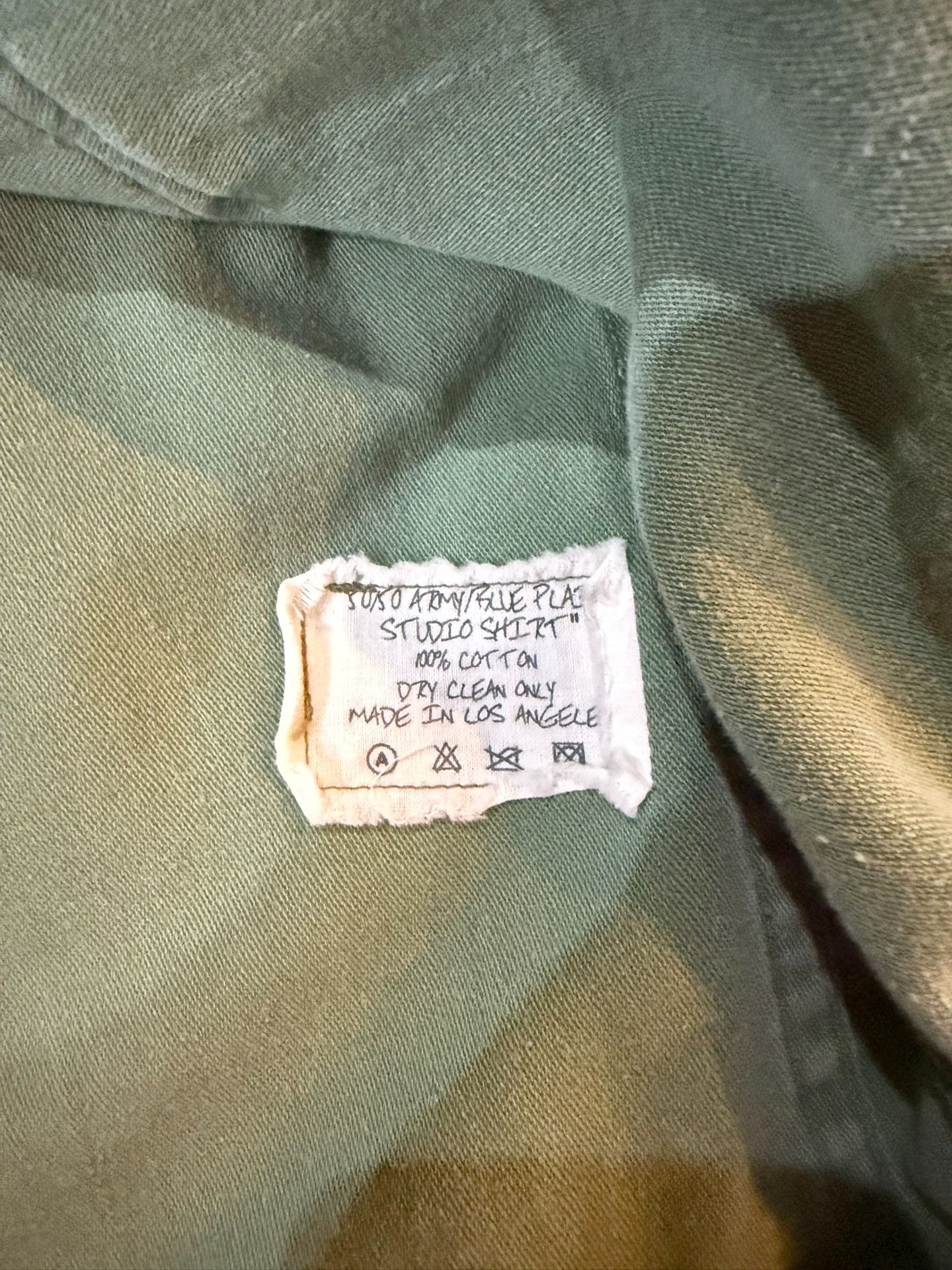 Greg Lauren Greg Lauren Patch design shirt Nextarrow-2501 Size US XL / EU 56 / 4 - 4 Thumbnail