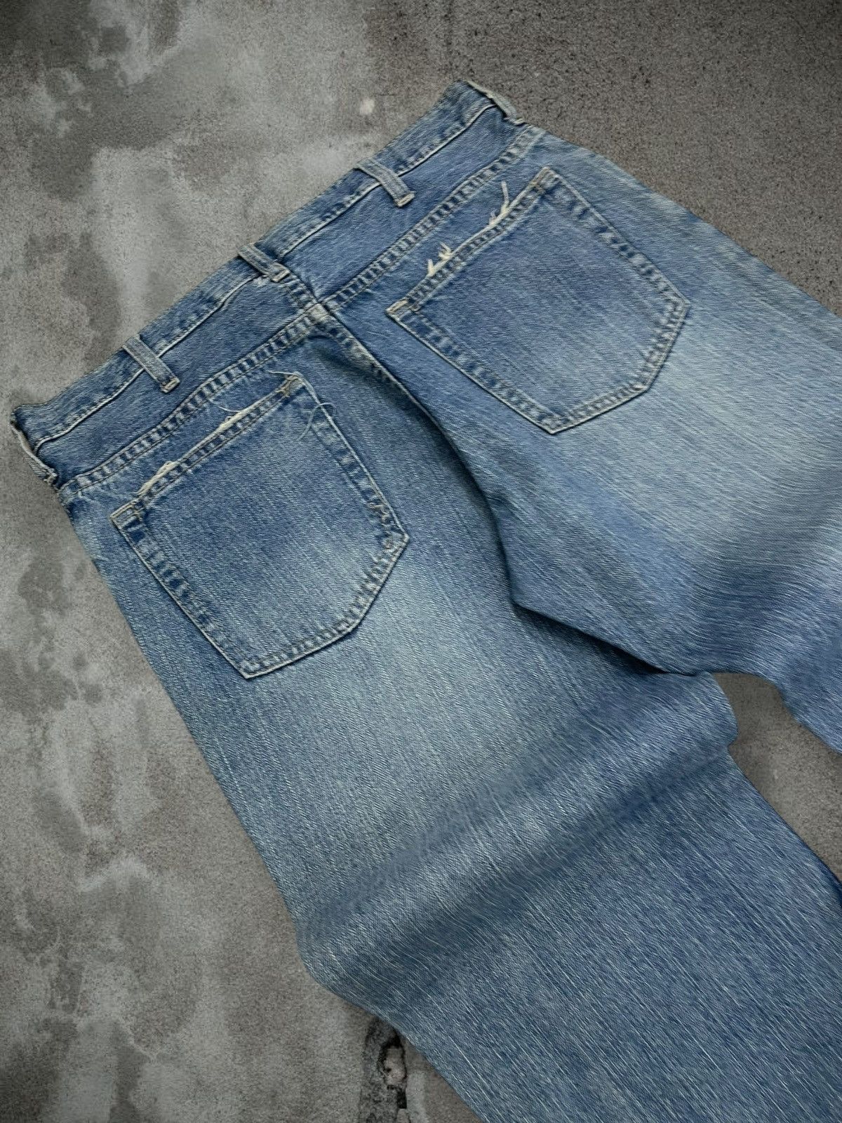 Hysteric Glamour Vintage Authentic Designer 1990s Denim Lab Distressed Denim Size US 32 / EU 48 - 16 Thumbnail