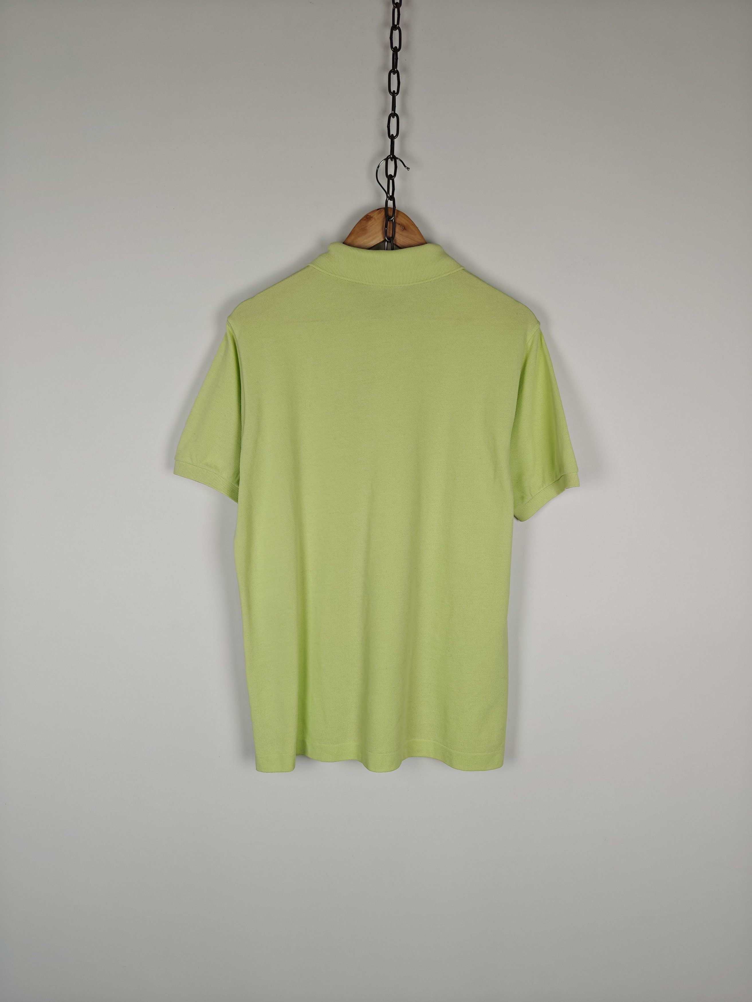 Lacoste Lacoste Basic Polo T-Shirt Collared Chest Logo Green M Size US M / EU 48-50 / 2 - 7 Thumbnail