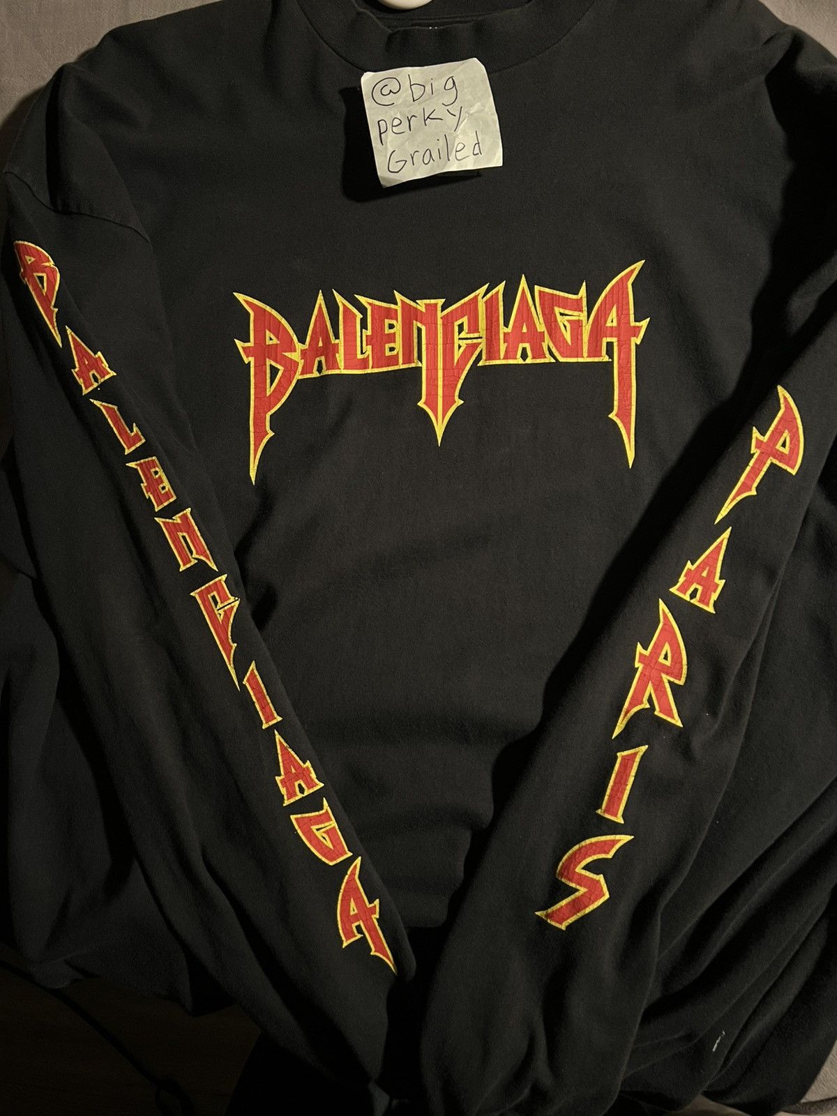 Balenciaga Balenciaga metal long sleeve Size US L / EU 52-54 / 3 - 3 Thumbnail