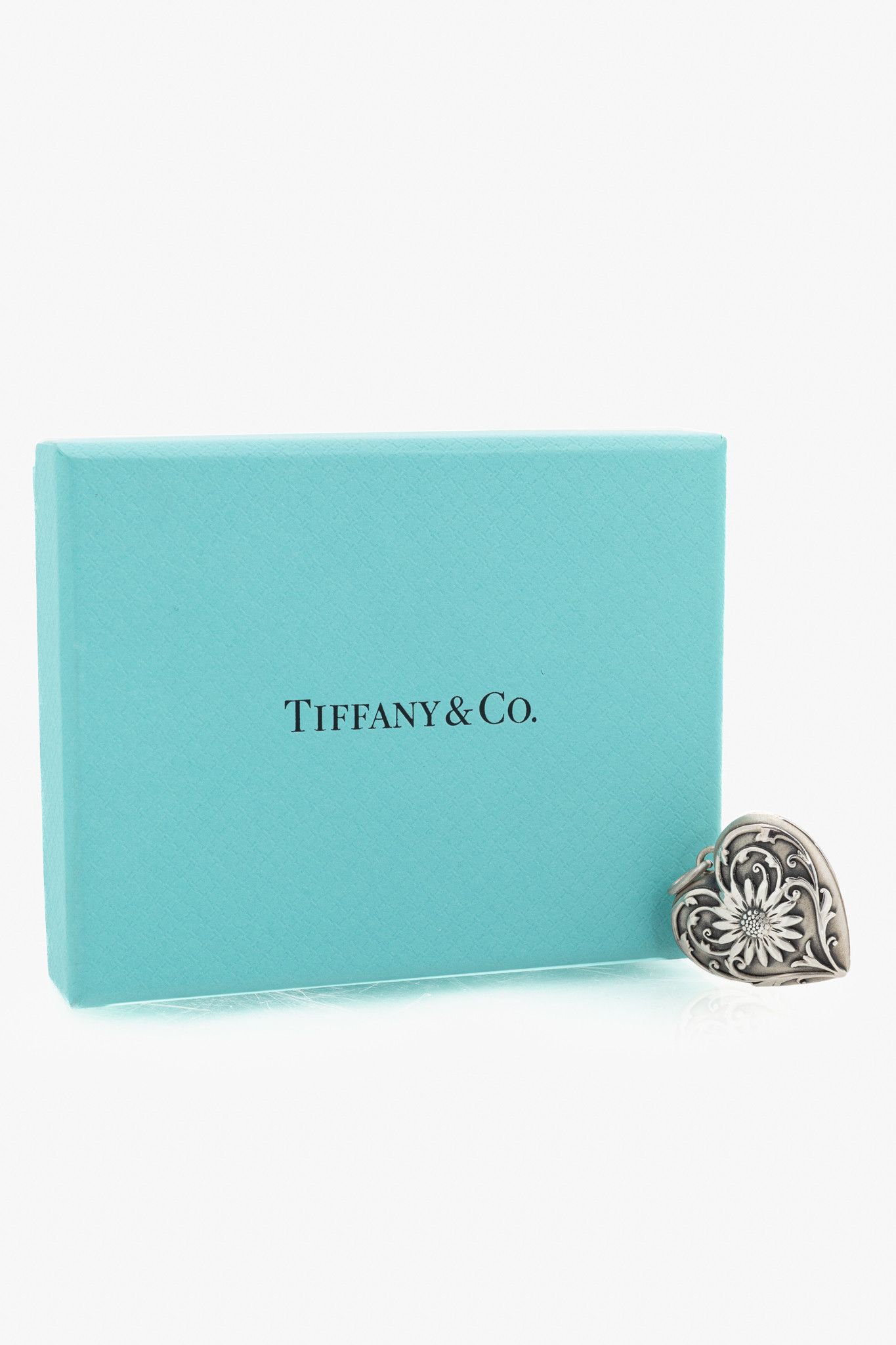 Tiffany & Co. Tiffany & Co. Ziegfield Sterling Silver Heart Locket Pendant Size ONE SIZE - 5 Thumbnail