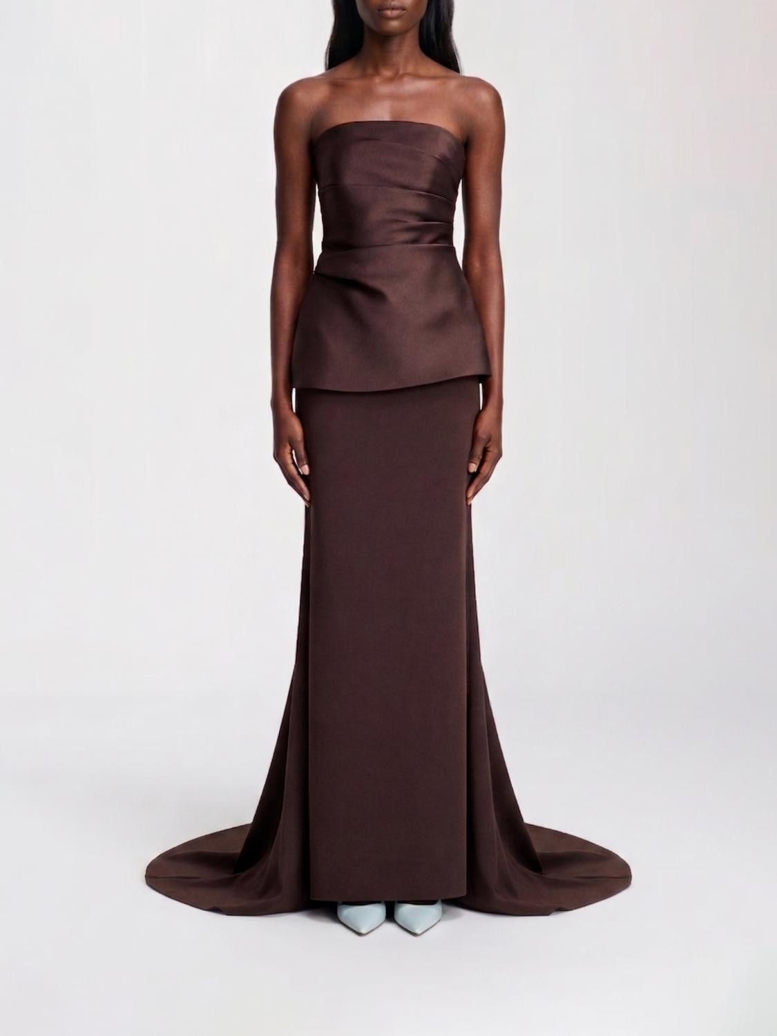 Solace London Solace London Dress Woman Brown Size M / US 6-8 / IT 42-44 - 1 Thumbnail