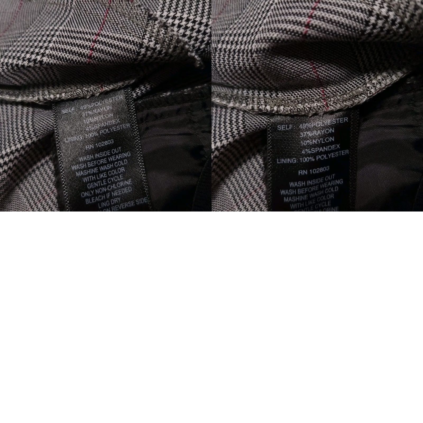 Liz Claiborne Liz Claiborne Career Emma Classic Ankle Plaid Pattern Pants Pull On Women's 14 Size 36" / US 14 / IT 50 - 9 Thumbnail