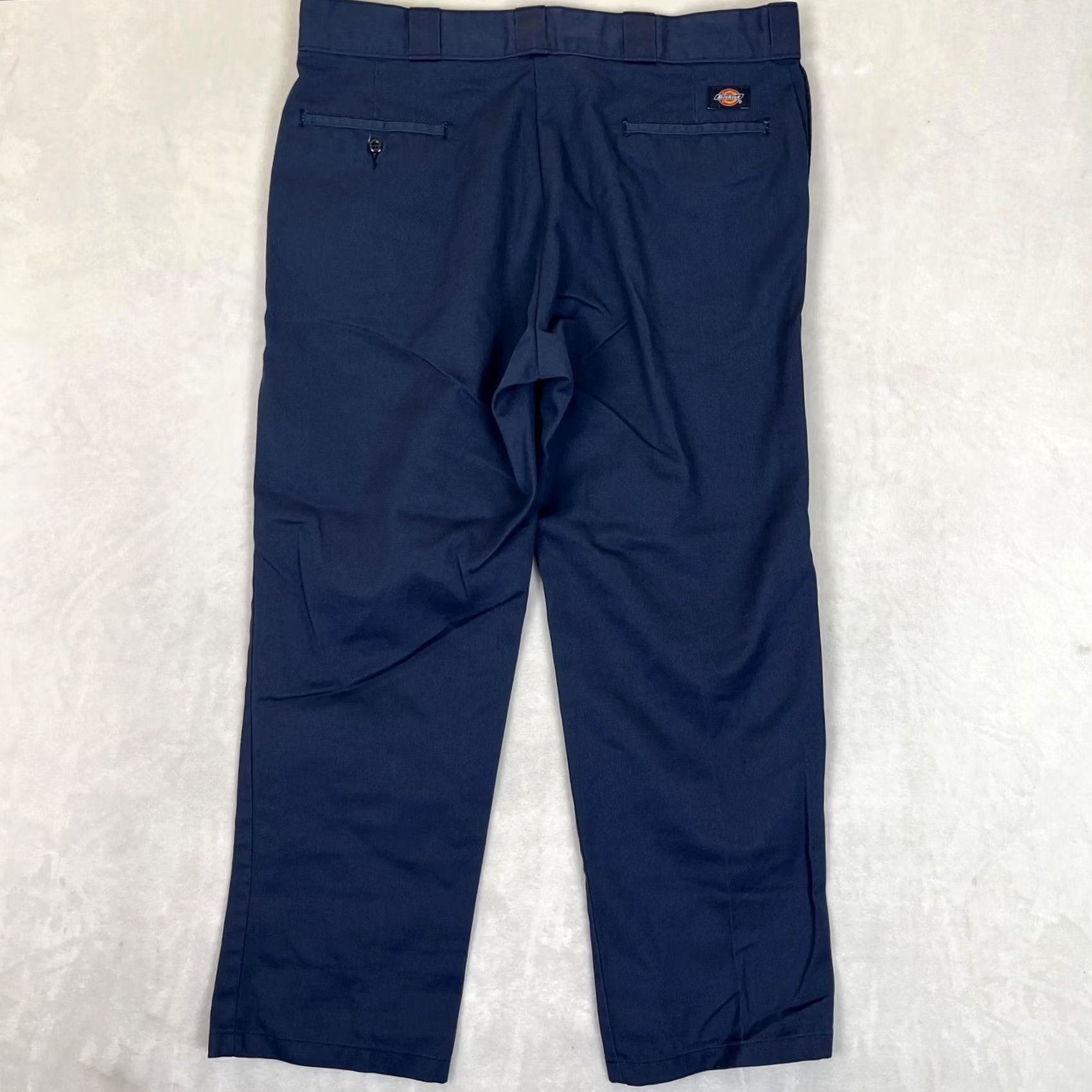 Dickies Dickies 874 Original Fit Work Pants Mens 38x30 Navy Blue Chino Twill Pockets Casual Workwear Size US 38 / EU 54 - 6 Thumbnail