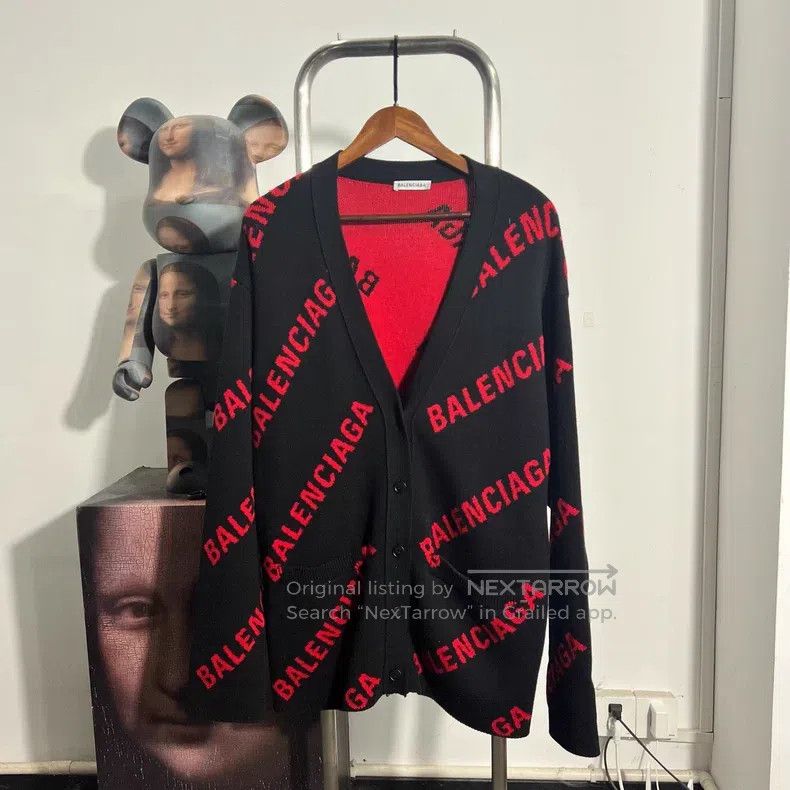 Balenciaga Balenciaga Barrage Cardigan Size US S / EU 44-46 / 1 - 1 Thumbnail