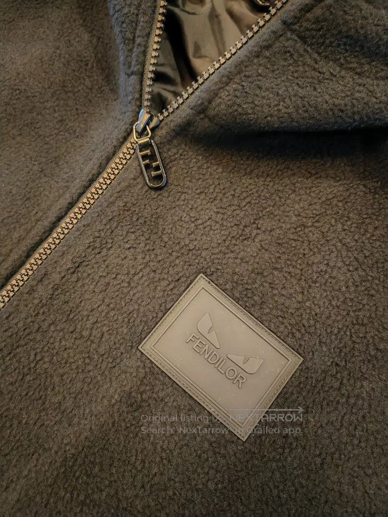 Fendi Fendi Little Monster Men's Jacket, Wool Fabric Size US M / EU 48-50 / 2 - 4 Thumbnail