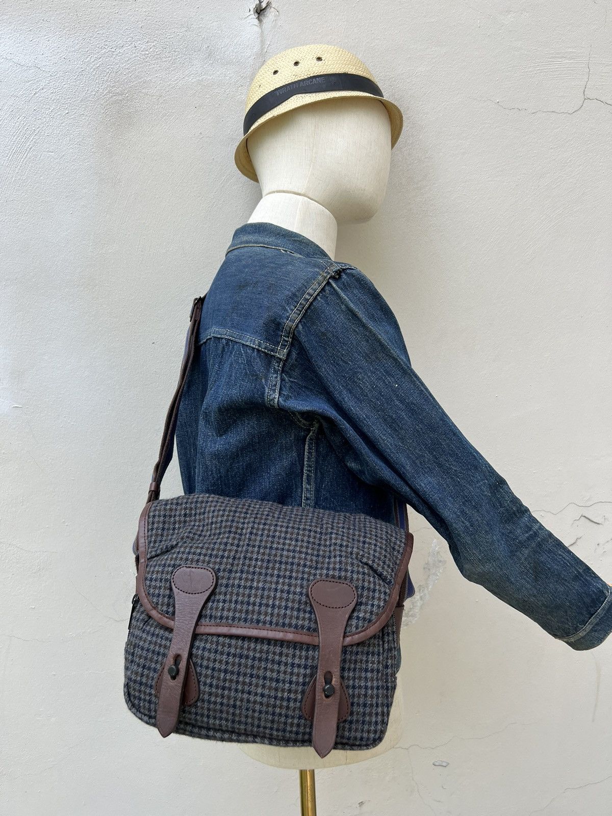 Head Porter Vintage Porter X Headporter Houndstooth Messenger Bag Size ONE SIZE - 4 Thumbnail