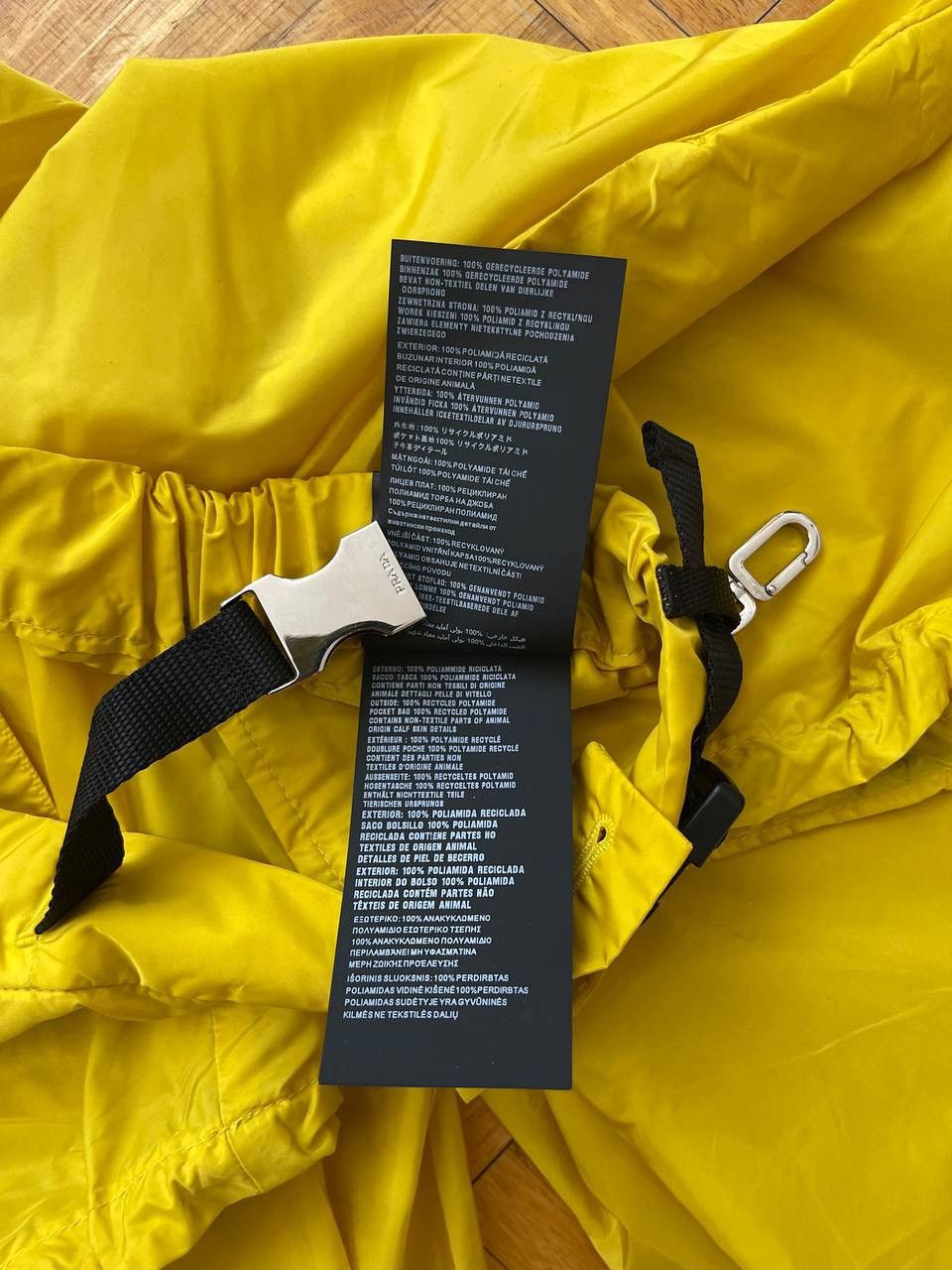 Prada Prada Re-Nylon Piuma Trousers Yellow Track Pants Triangle Size US 36 / EU 52 - 17 Thumbnail