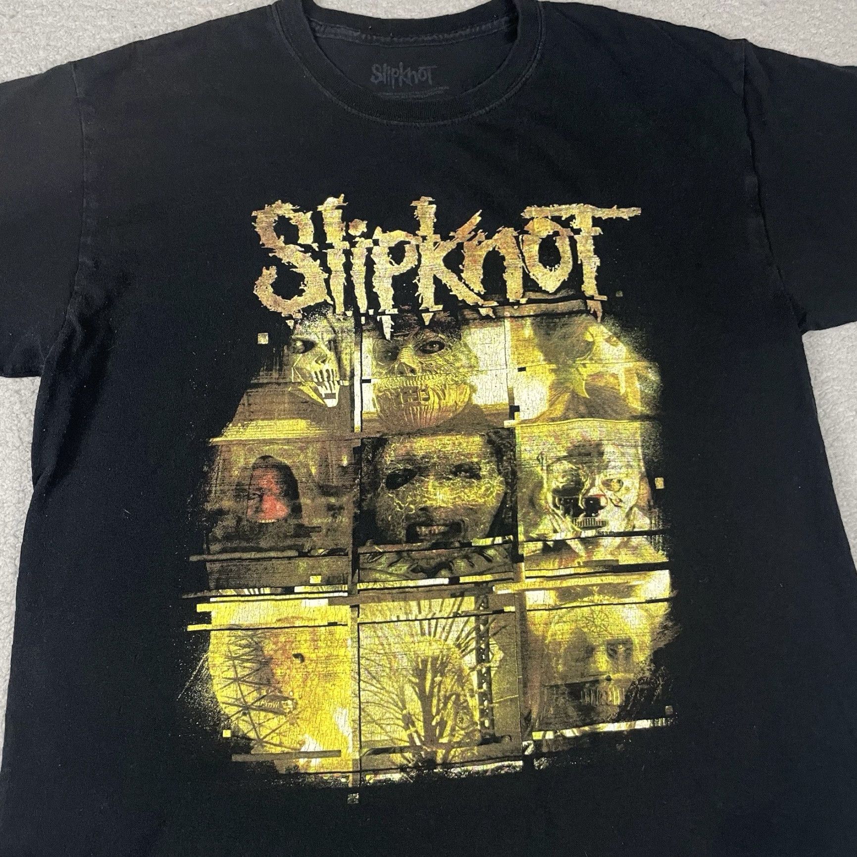 Doublet VINTAGE Slipknot Shirt Adult L Black Logo Double-Sided Tee Band Mens L Size US L / EU 52-54 / 3 - 2 Thumbnail