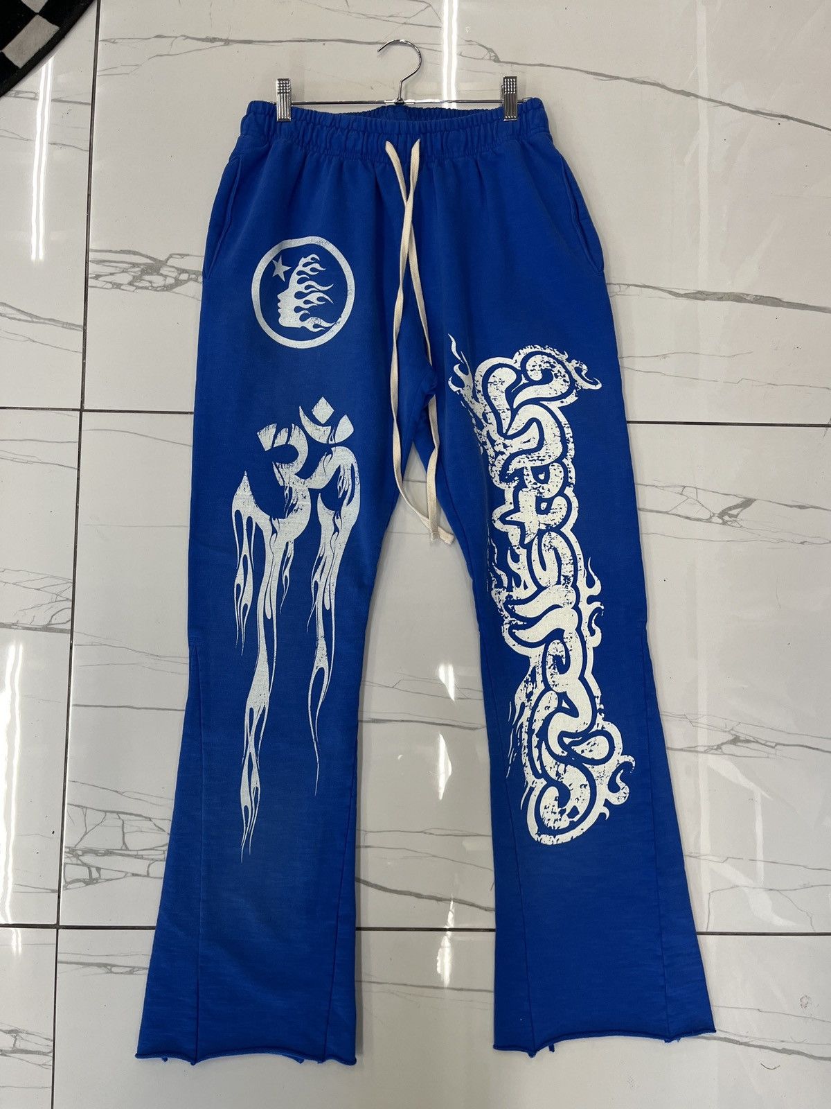 HELLSTAR Yoga sweatpants Blue Size US 36 / EU 52 - 1 Thumbnail