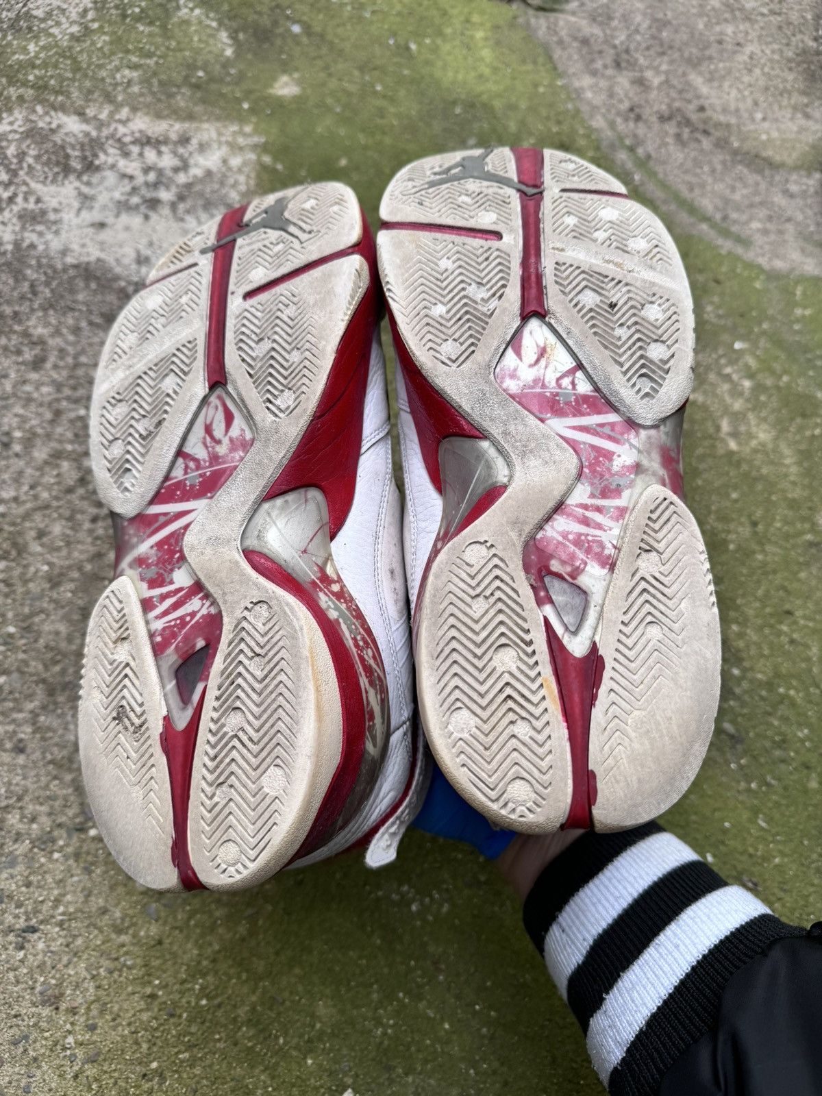 Jordan Brand 2011 Nike Air Jordan 8 White Red Sneakers Size US 11 / EU 44 - 4 Thumbnail