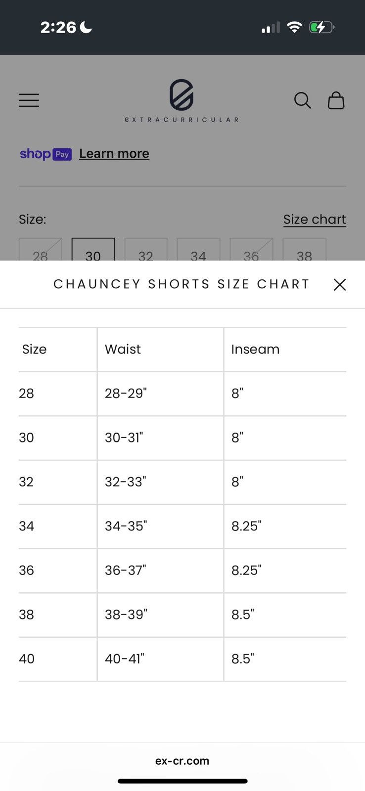 Other Extracurricular Chauncey Short Eve Print Size US 32 / EU 48 - 12 Thumbnail
