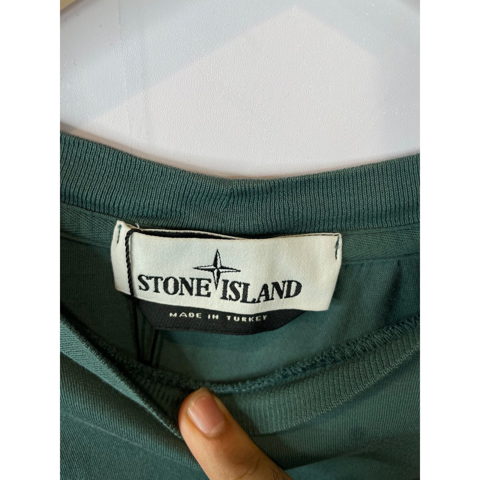 Stone Island Stone Island Tee Green Used Small Size US S / EU 44-46 / 1 - 3 Thumbnail