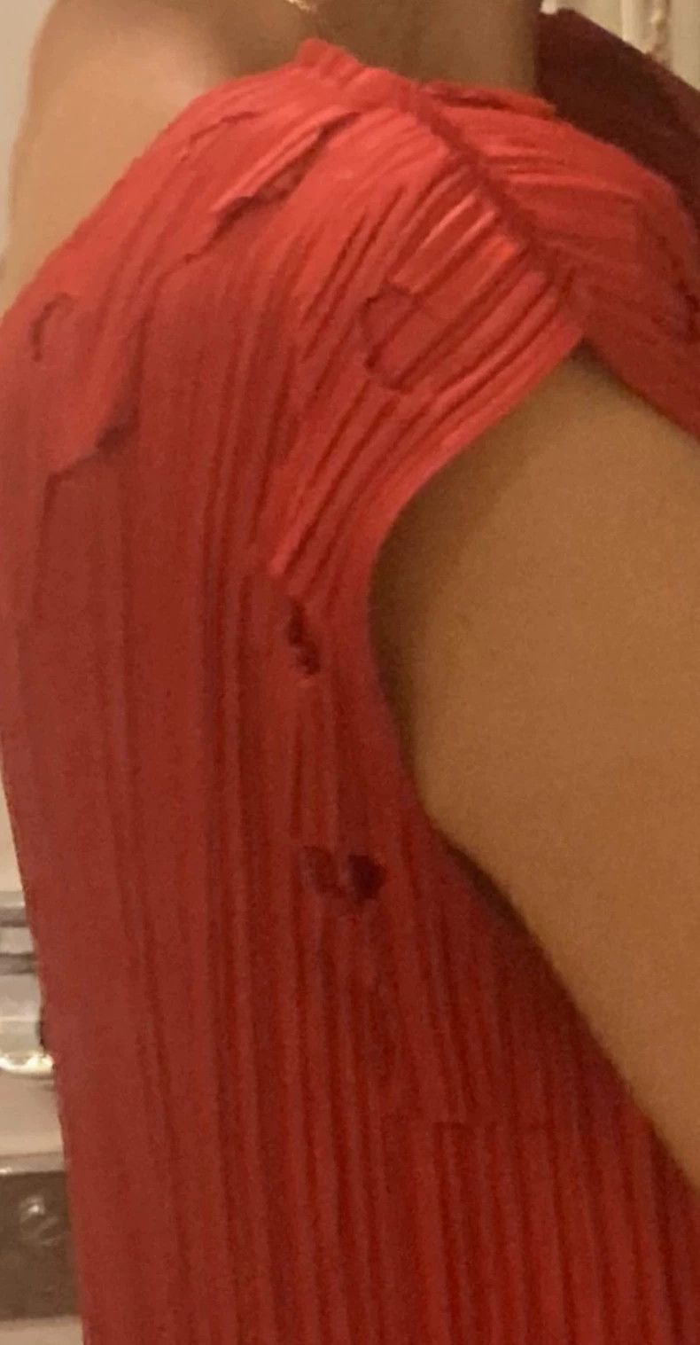 Issey Miyake Issey Miyake size:3 Red dress Size XS / US 0-2 / IT 36-38 - 7 Thumbnail