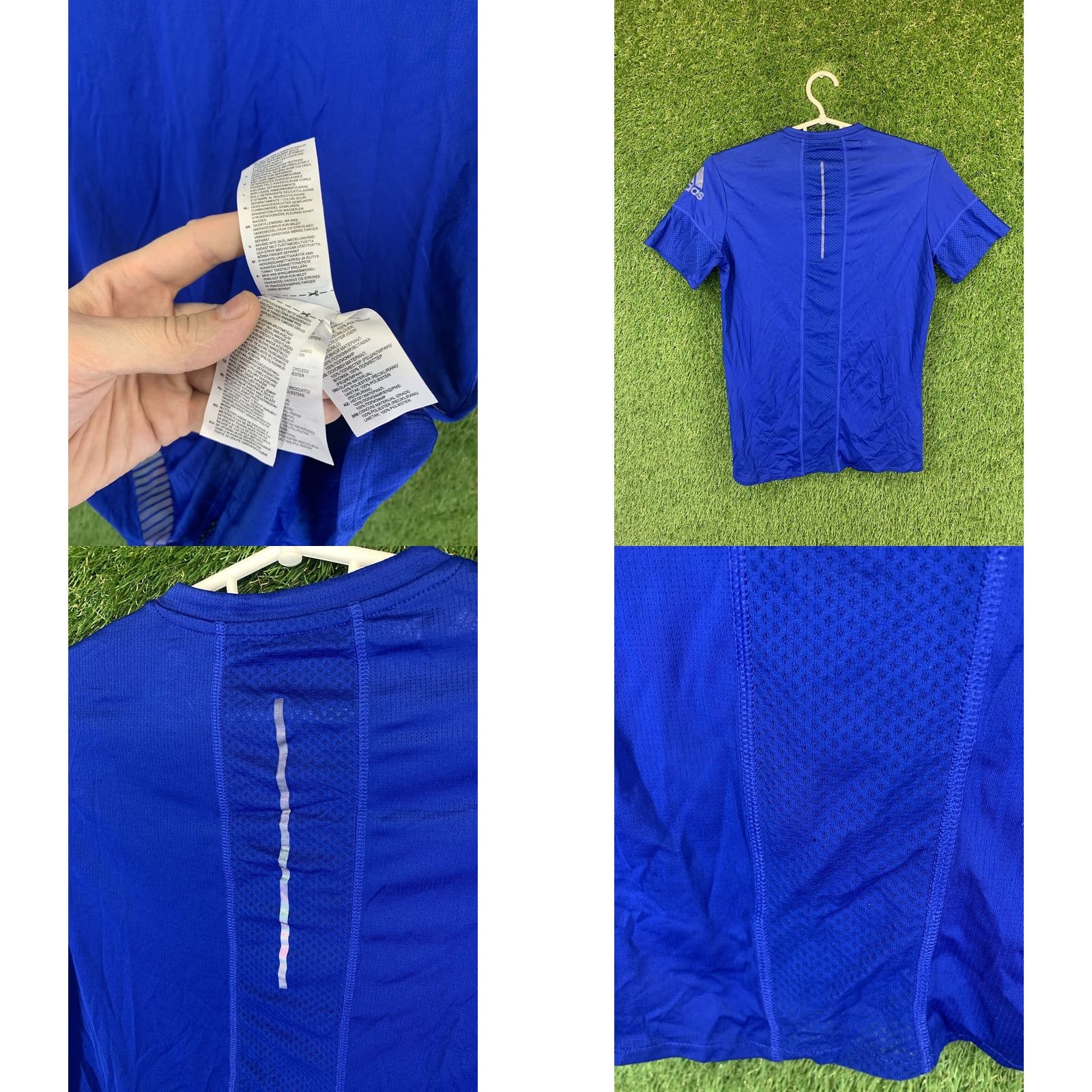 Adidas ADIDAS RUNNING CLIMACOOL MENS SHIRT JERSEY T-SHIRT TRIKOT ORIGINAL Size US XS / EU 42 / 0 - 8 Thumbnail