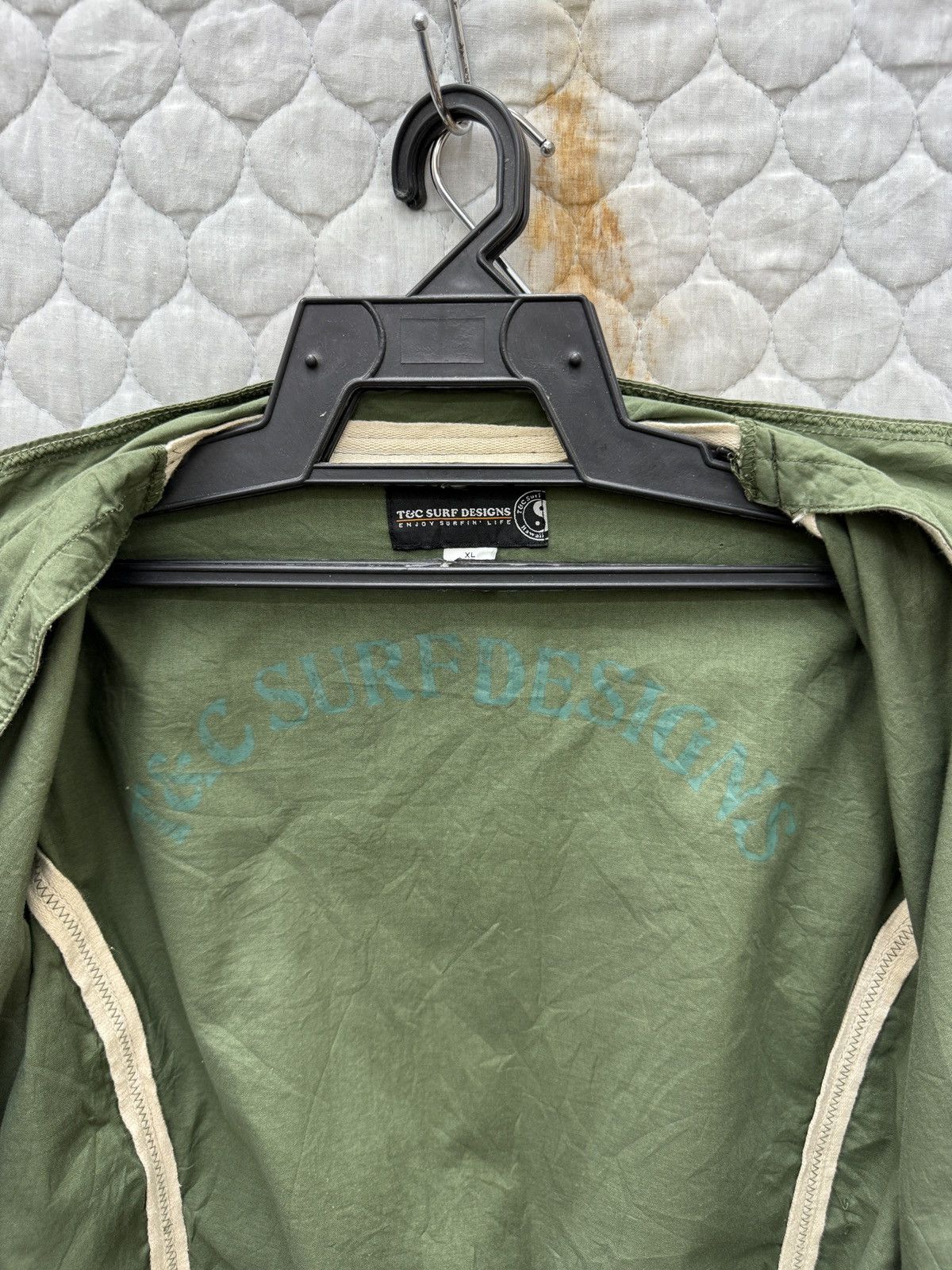 Designer 🔥🔥🔥ARCHIVE VINTAGE T&C SURF DESIGN RIDER LIGHT JACKET Size US L / EU 52-54 / 3 - 10 Thumbnail
