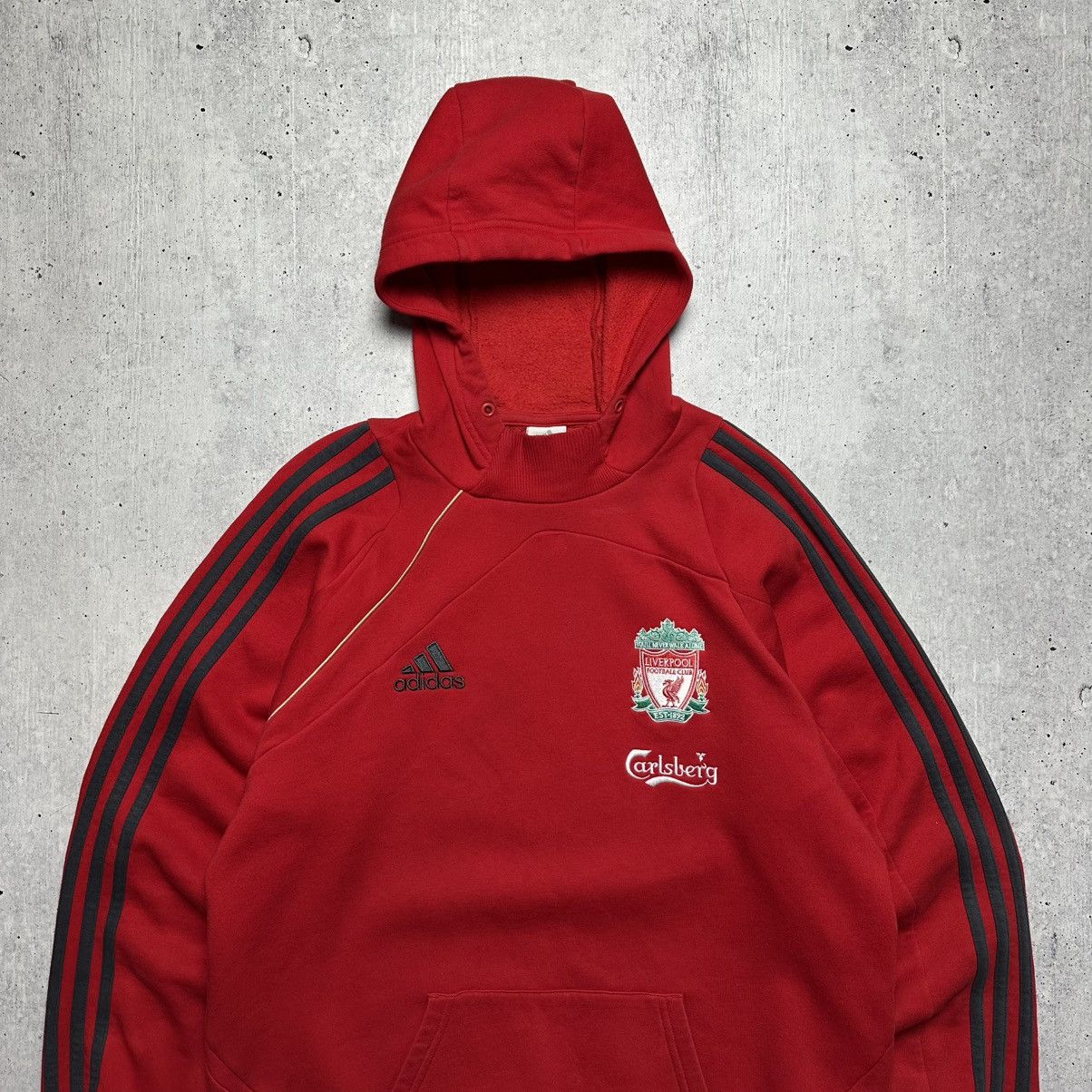 Adidas Adidas Liverpool 2009 Football Hoodie Sweater Jacket size M Size US M / EU 48-50 / 2 - 2 Thumbnail
