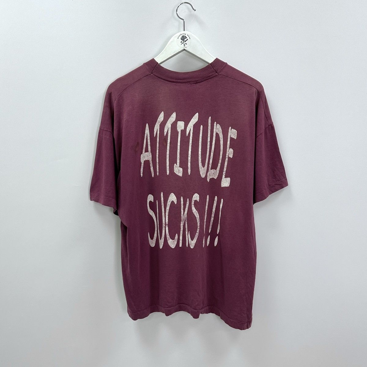 Band Tees Vintage 90s Grail Gurd Rock band thrash metal tee Attitude Size US L / EU 52-54 / 3 - 2 Thumbnail