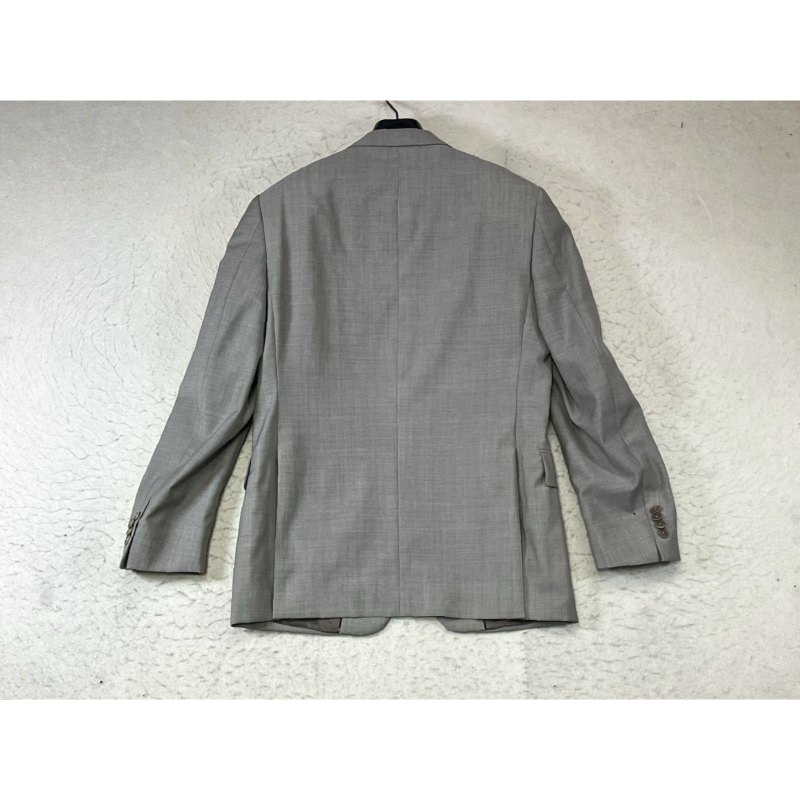 John Varvatos John Varvatos Blazer Men 36S Beige Wool Two-Button Single-Breasted Notch Lapel Jacket Coat Sport Coat Theme USA Shirt Size 36R - 2 Thumbnail
