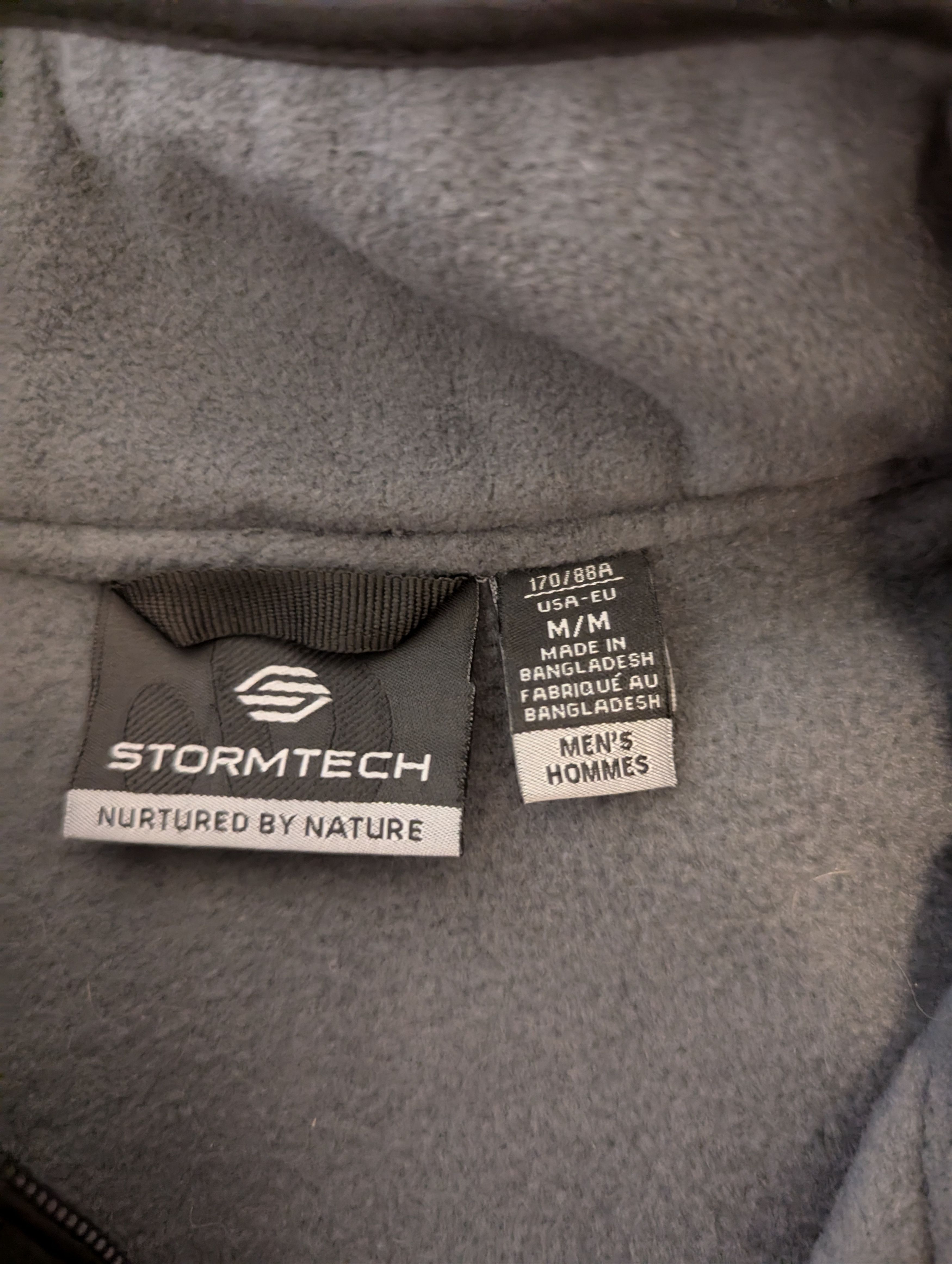 Stormtech Men's Grey 1/4 Zip Fleece Size US M / EU 48-50 / 2 - 6 Thumbnail