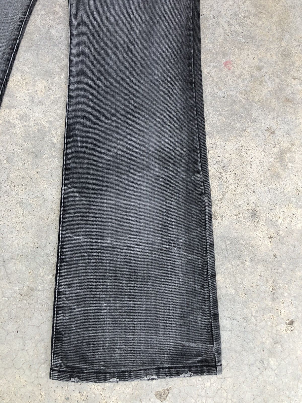 semanticdesign Japanese Semantic Design Flared Jeans Distressed Jeans Size US 31 - 7 Thumbnail