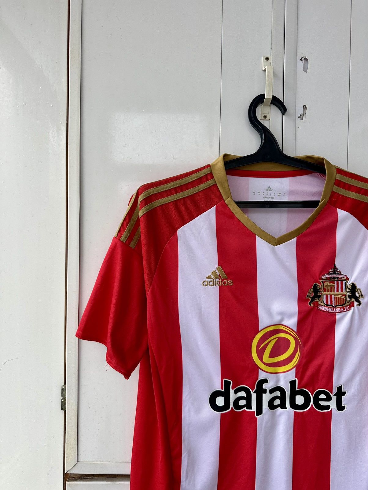 Adidas Vintage 2016 SunderLand Club Adidas Jersey Club Size US M / EU 48-50 / 2 - 3 Thumbnail